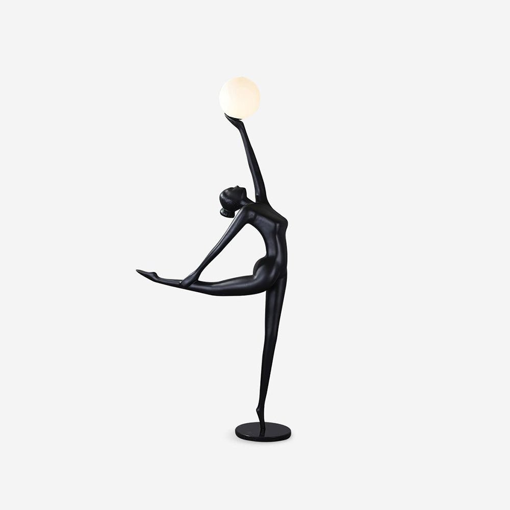 Lyrielle Ballerina Black Floor Lamp-Neutral Decor