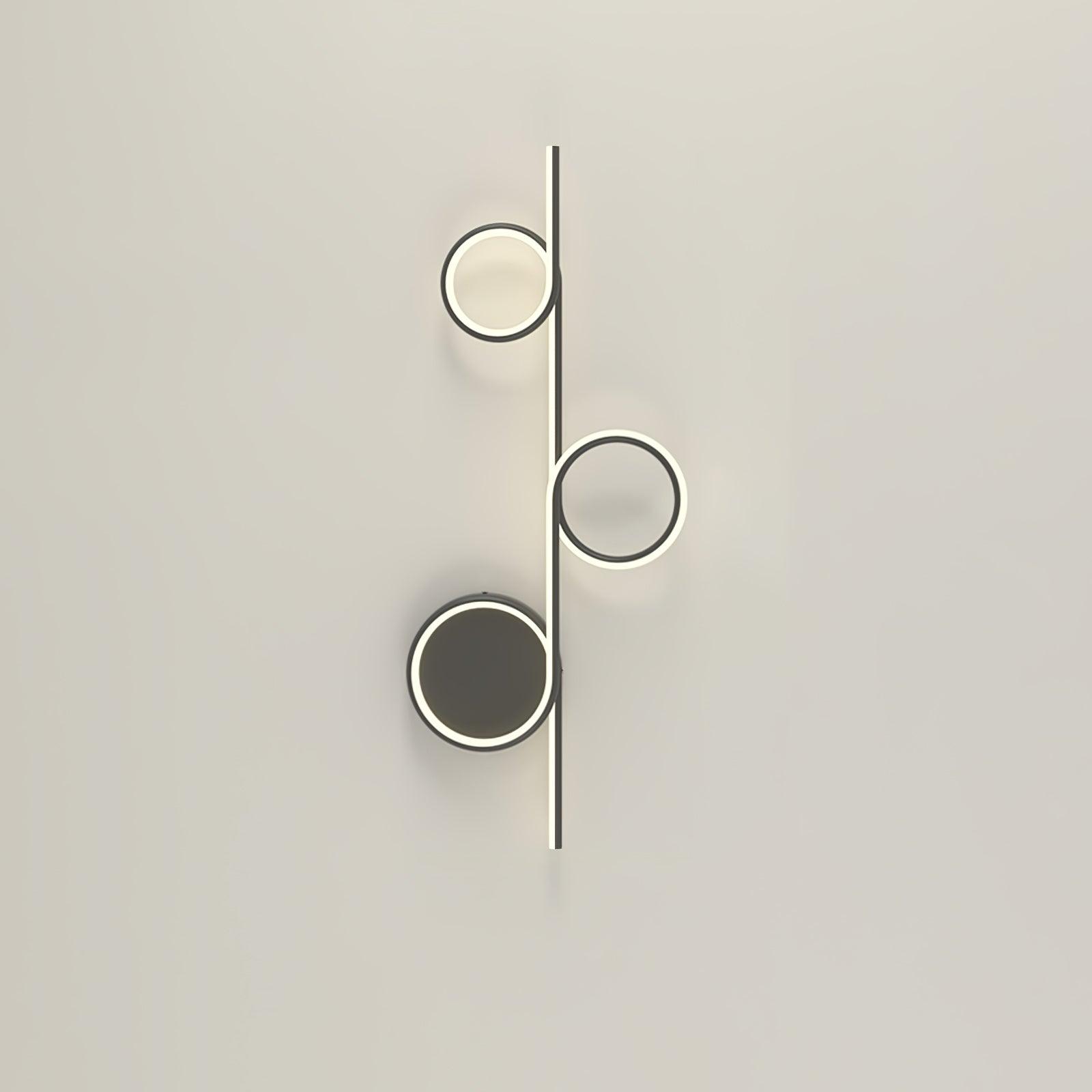 Sominex Geometric Wall Lamp-Neutral Decor