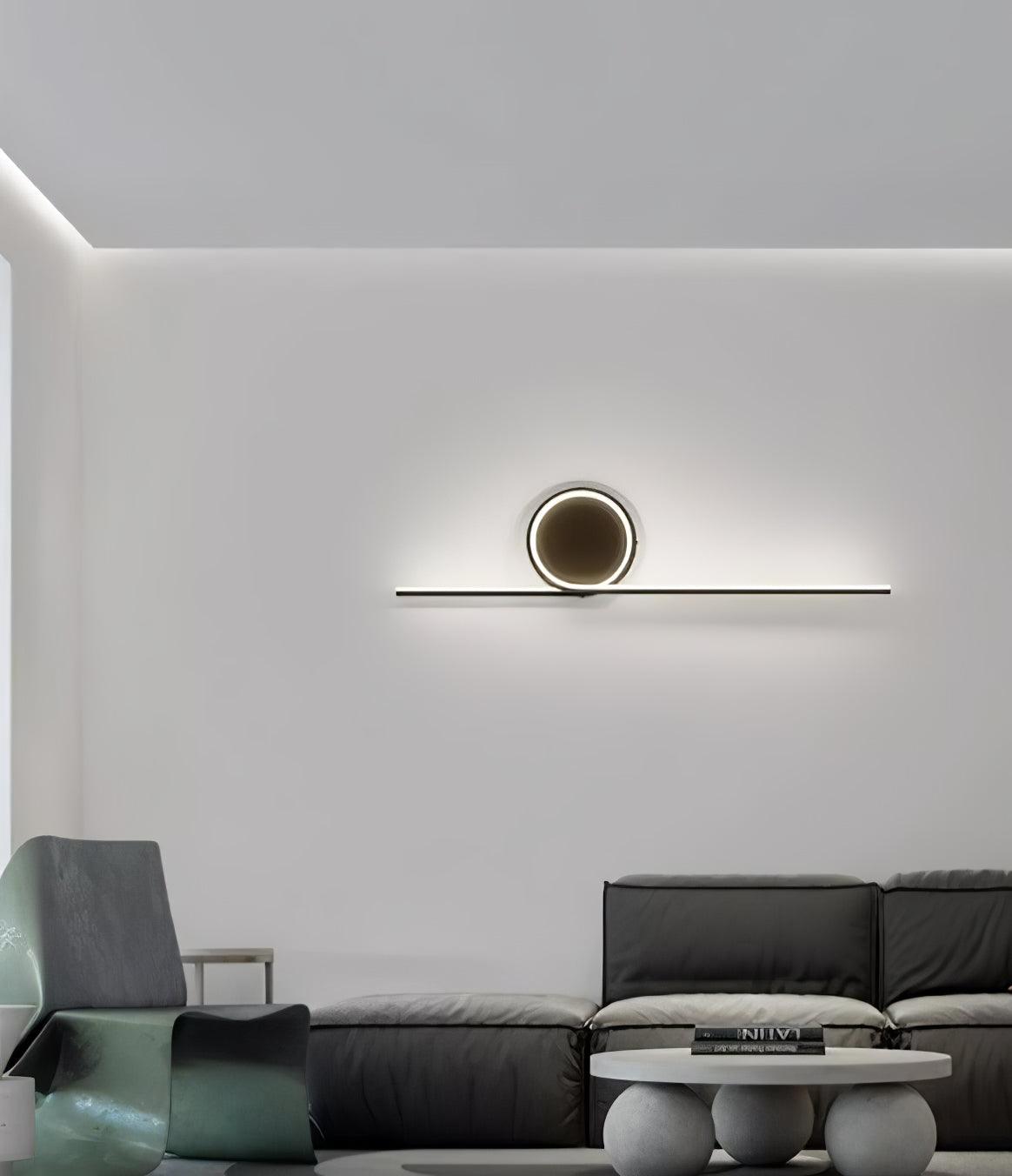 Sominex Geometric Wall Lamp-Neutral Decor