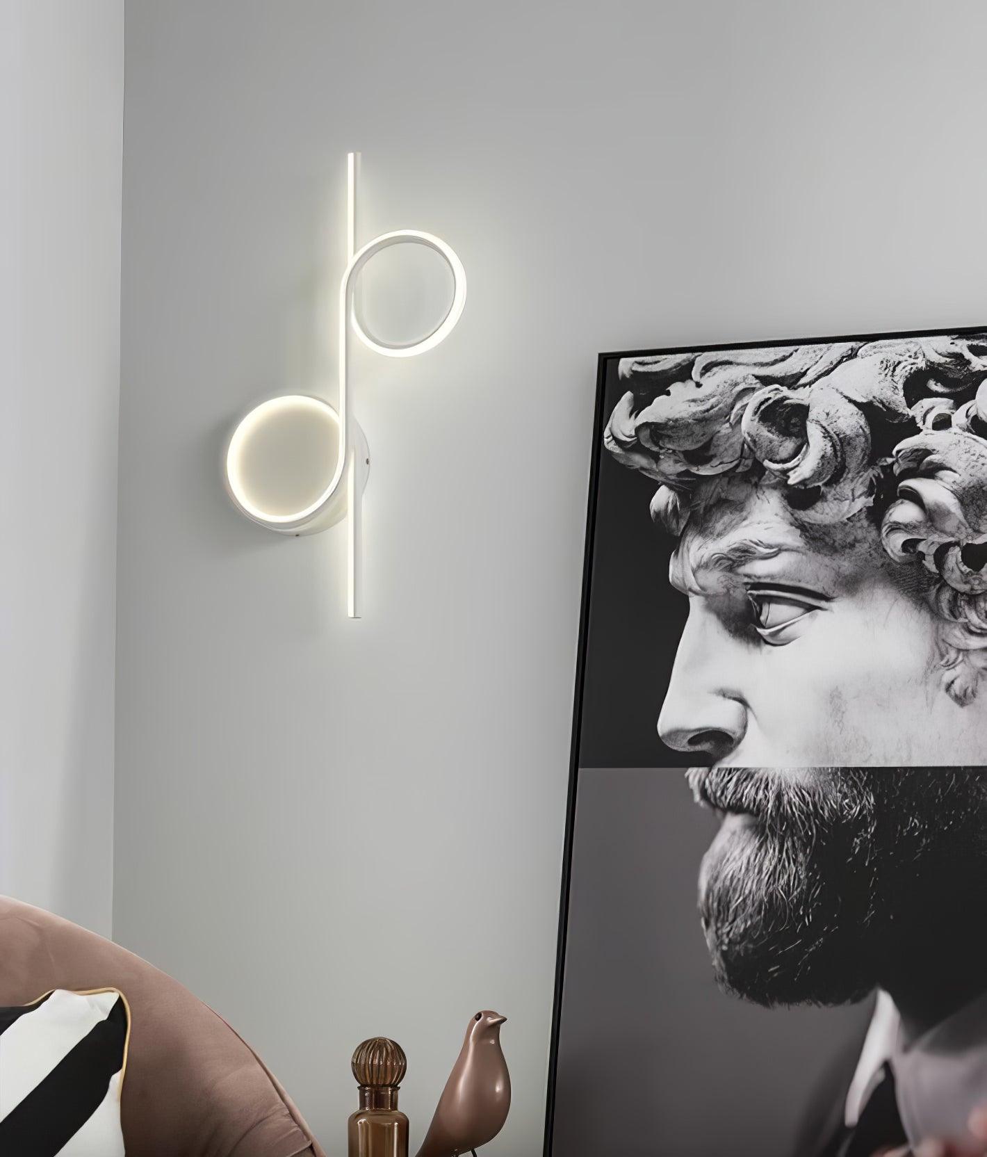 Sominex Geometric Wall Lamp-Neutral Decor