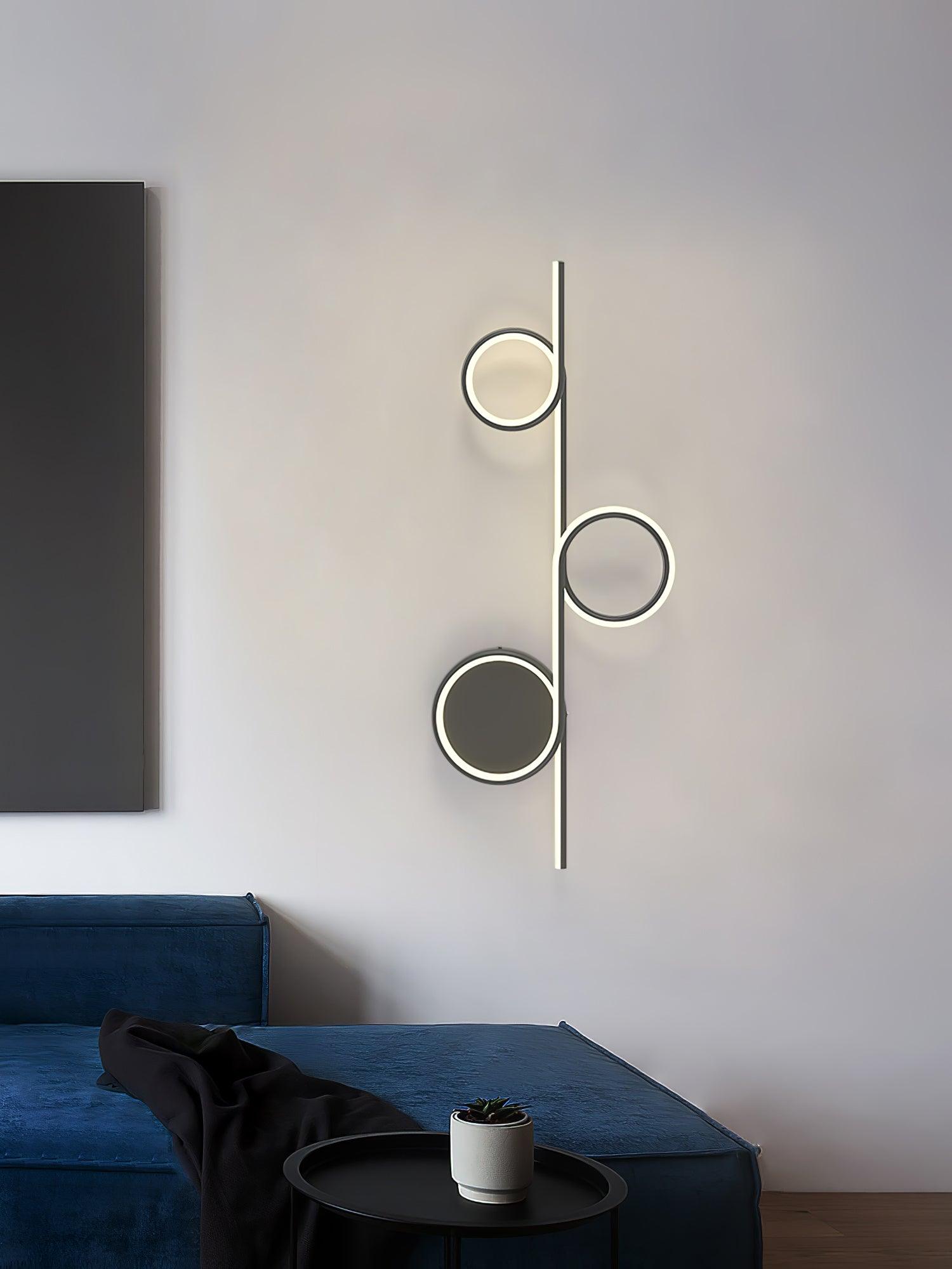 Sominex Geometric Wall Lamp-Neutral Decor