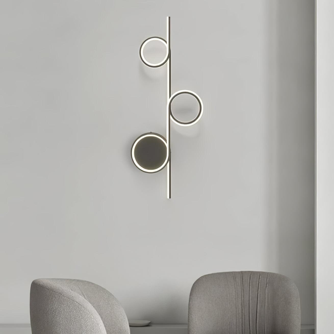 Sominex Geometric Wall Lamp-Neutral Decor