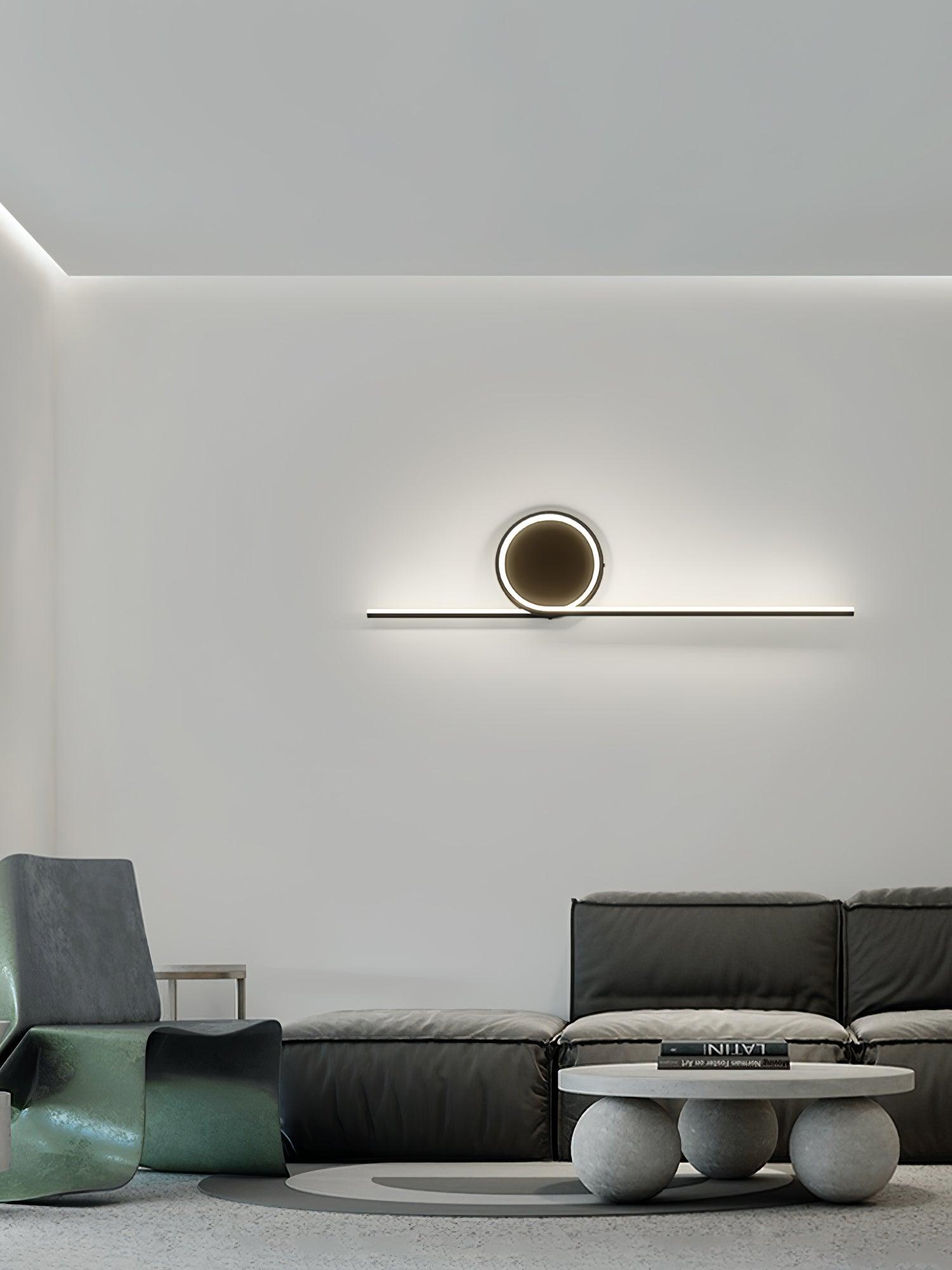 Sominex Geometric Wall Lamp-Neutral Decor