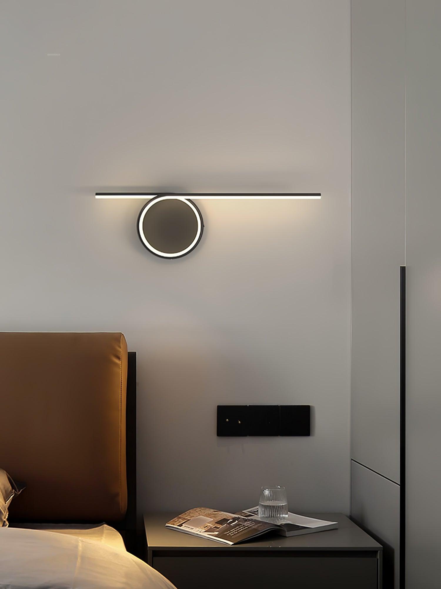 Sominex Geometric Wall Lamp-Neutral Decor