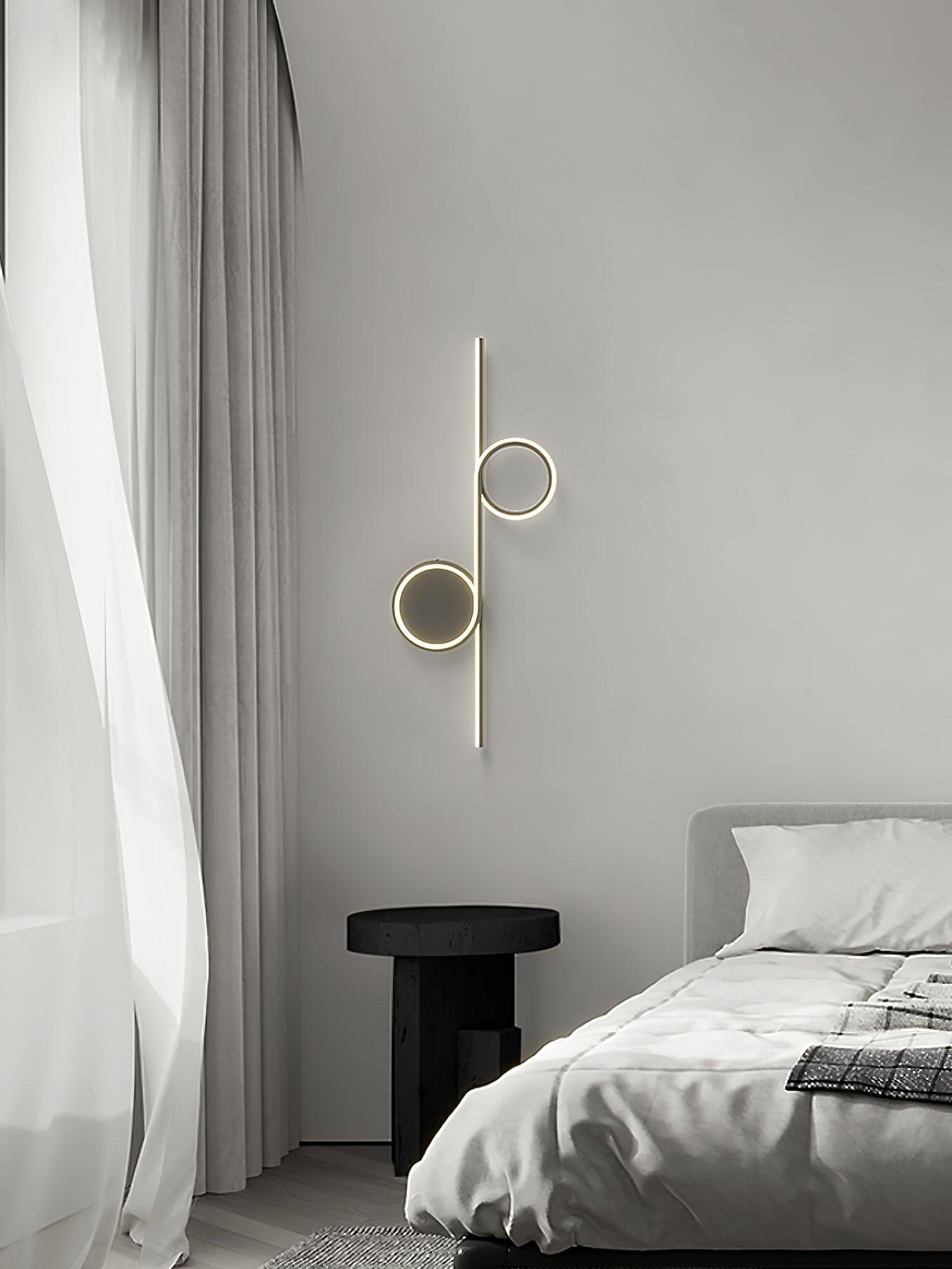 Sominex Geometric Wall Lamp-Neutral Decor