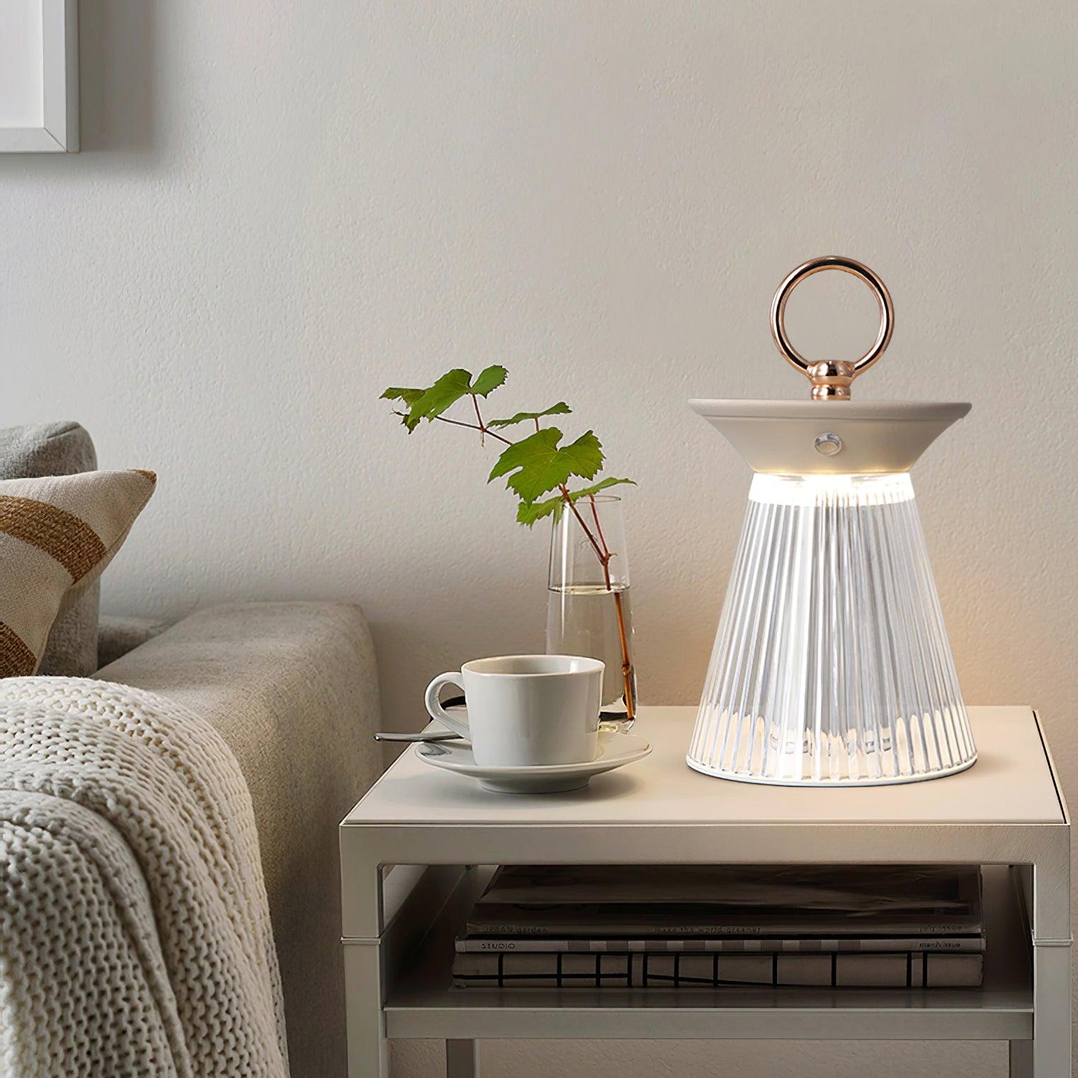 Auran Opaque Modern Table Lamp-Neutral Decor
