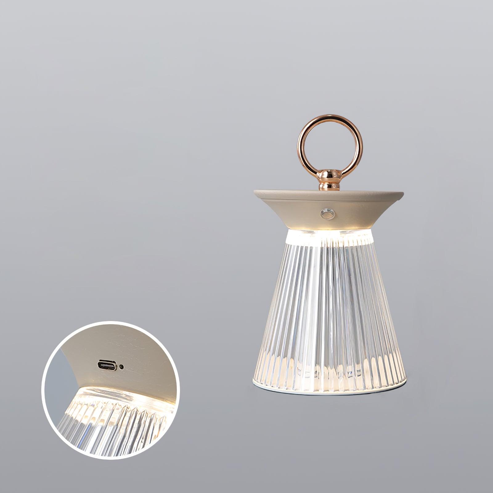 Auran Opaque Modern Table Lamp-Neutral Decor