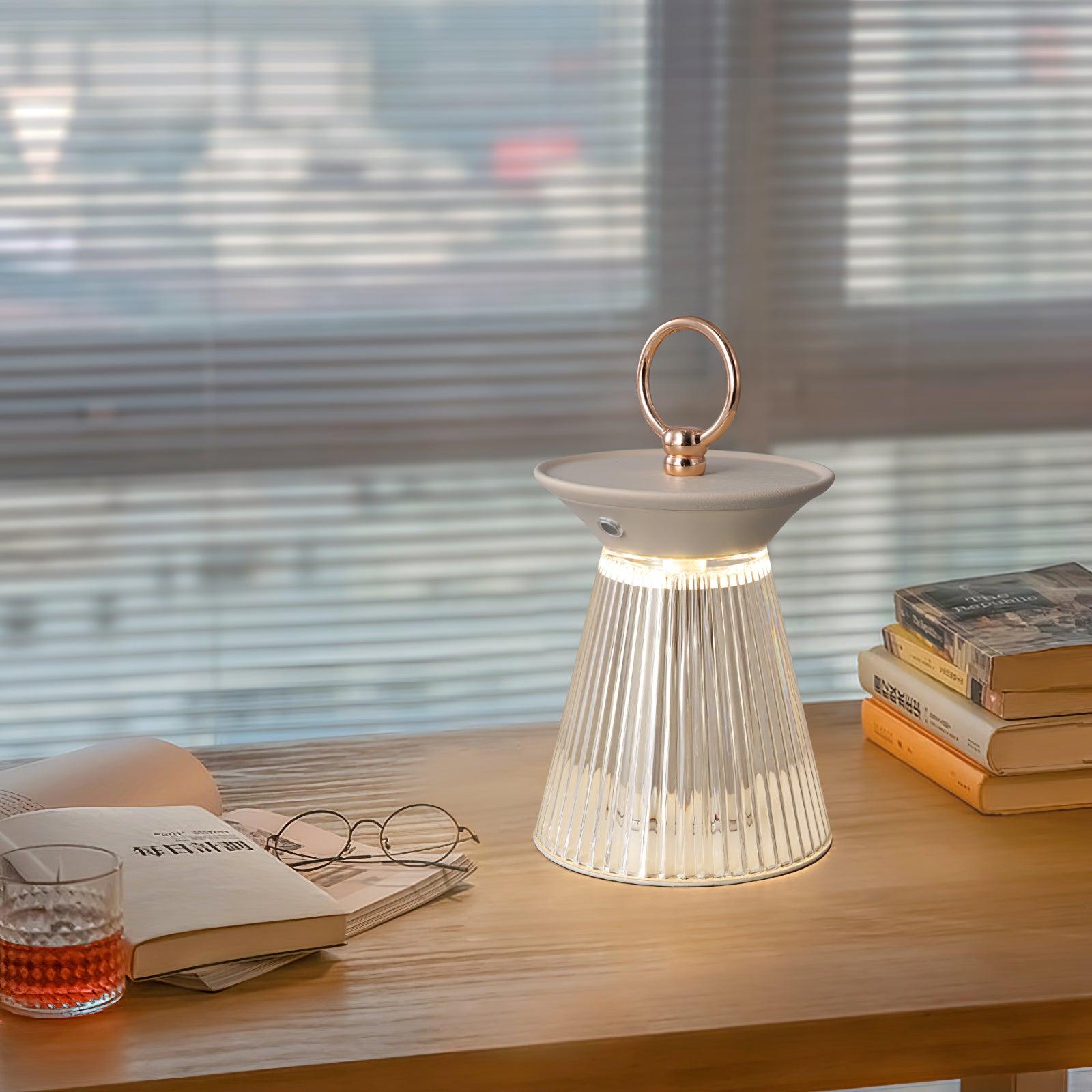 Auran Opaque Modern Table Lamp-Neutral Decor