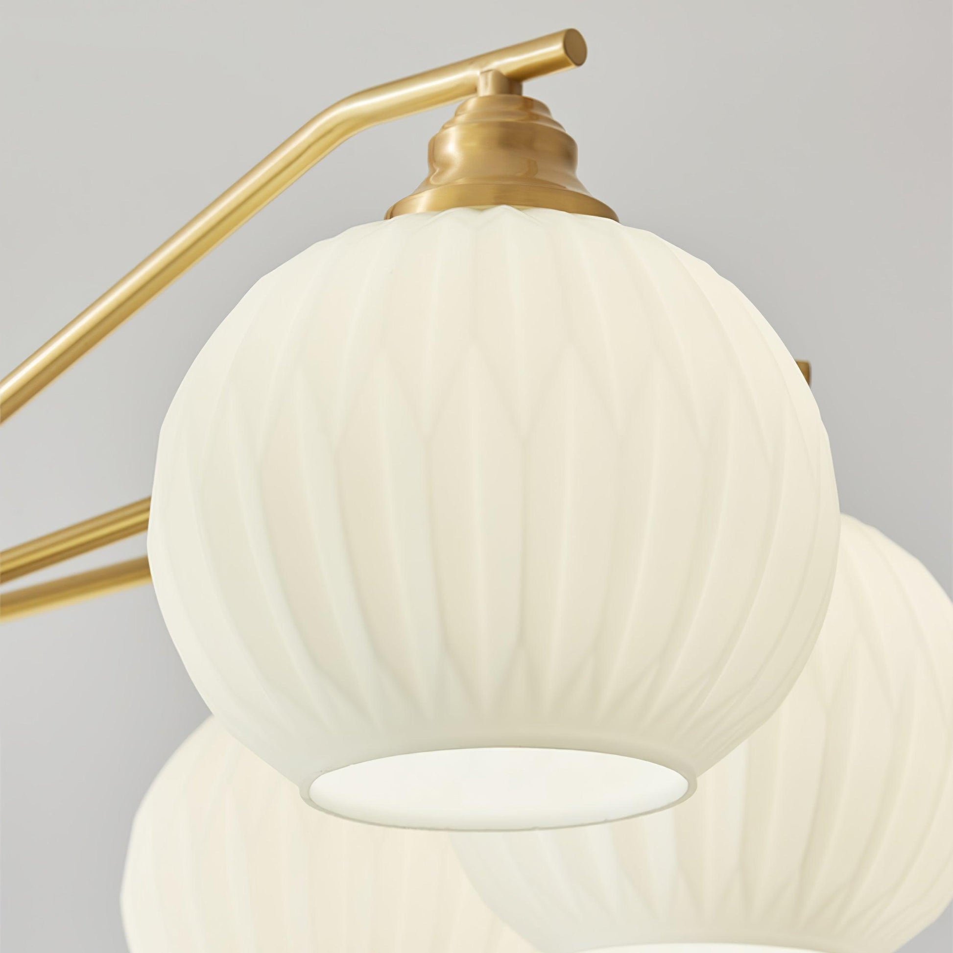 Nytheos Luxurious Brass Chandelier-Neutral Decor