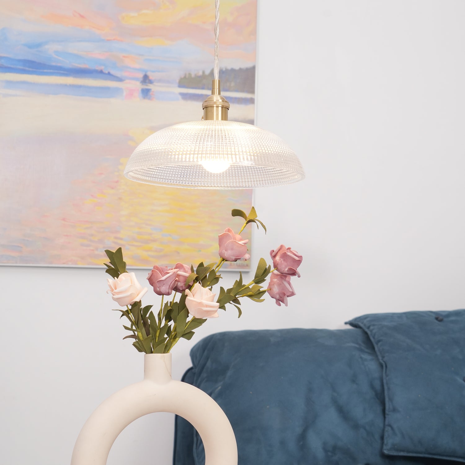 Norwen Minimalistic Pendant Light-Neutral Decor
