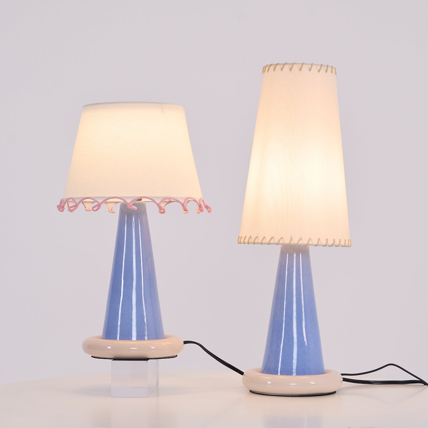 Rhett Modern Ceramic Table Lamp-Neutral Decor