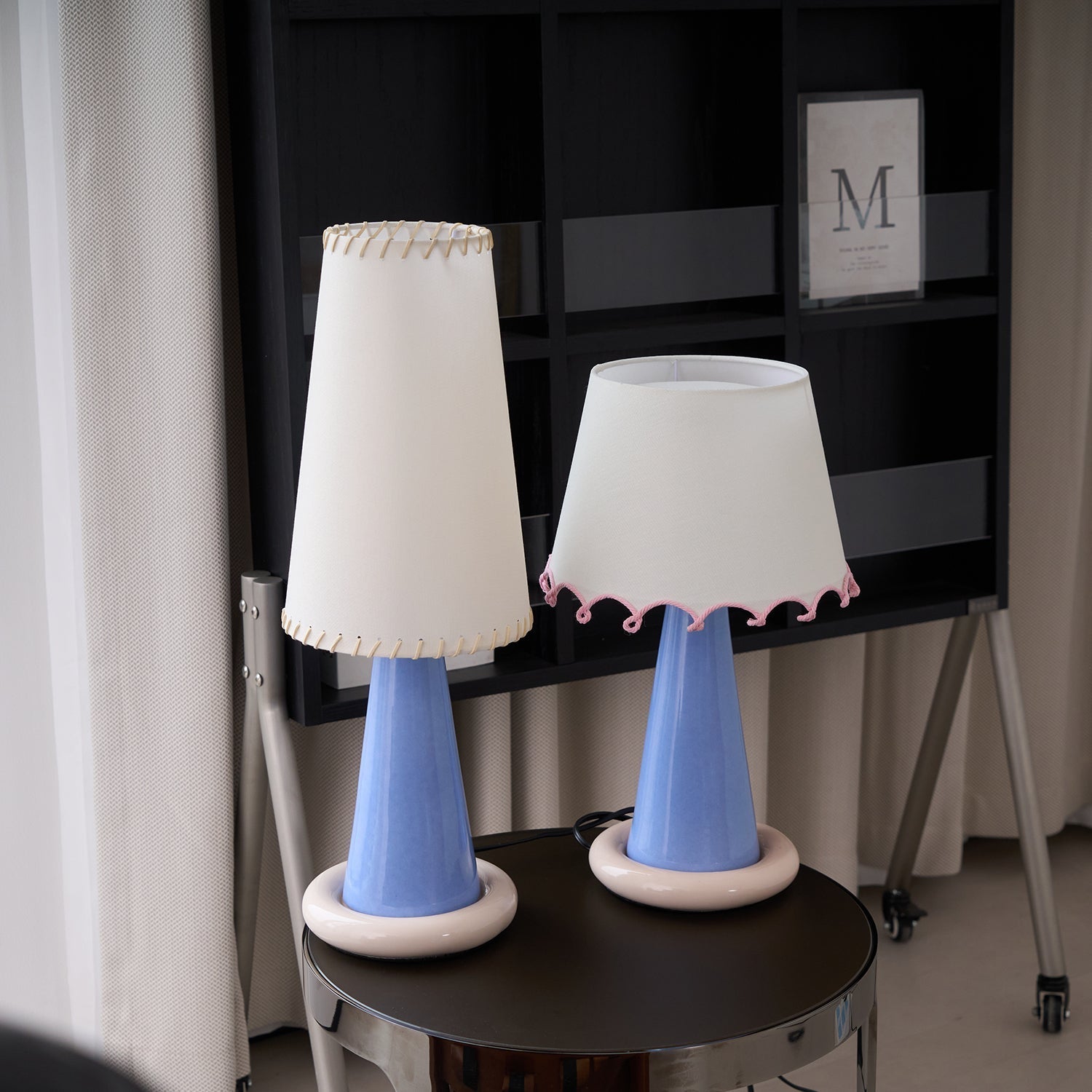 Rhett Modern Ceramic Table Lamp-Neutral Decor