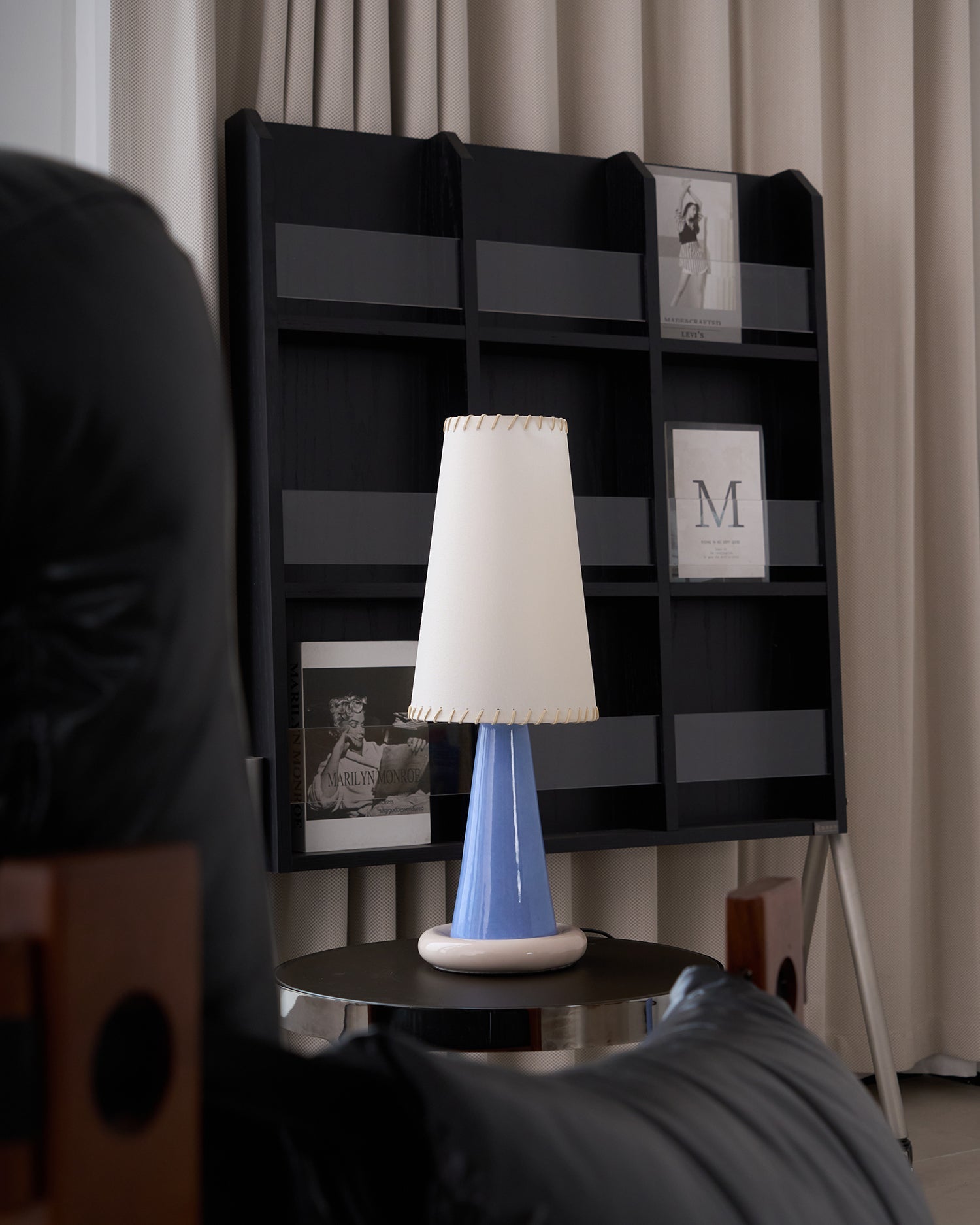 Rhett Modern Ceramic Table Lamp-Neutral Decor