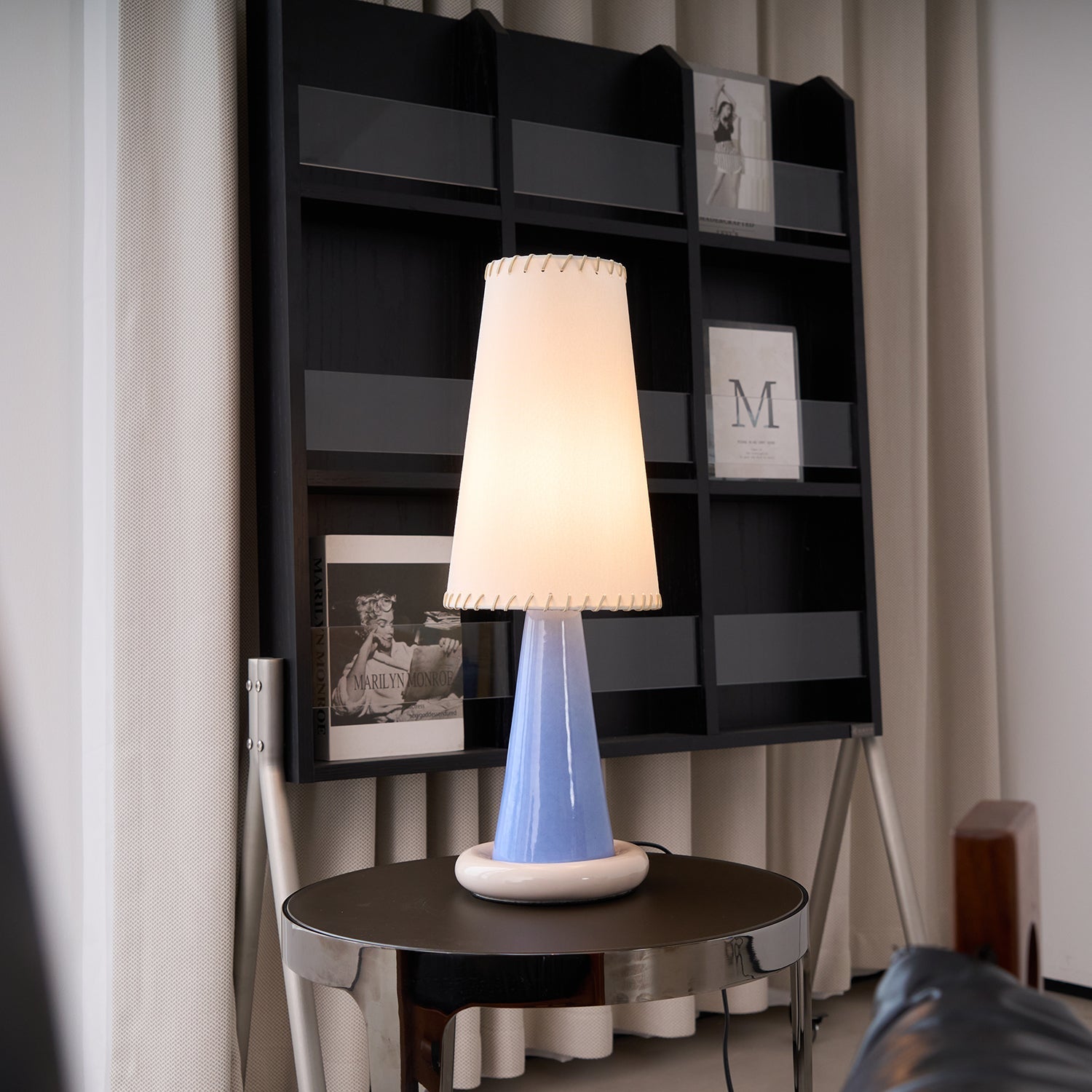 Rhett Modern Ceramic Table Lamp-Neutral Decor