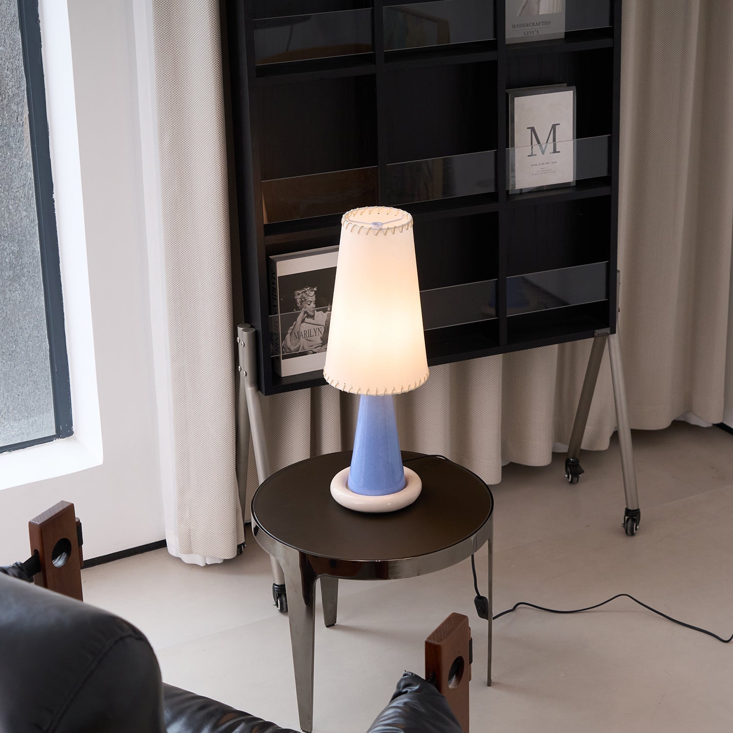 Rhett Modern Ceramic Table Lamp-Neutral Decor