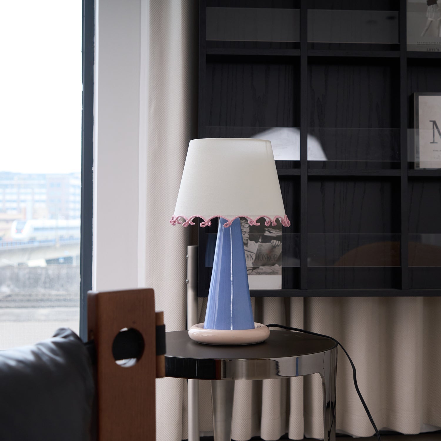 Rhett Modern Ceramic Table Lamp-Neutral Decor