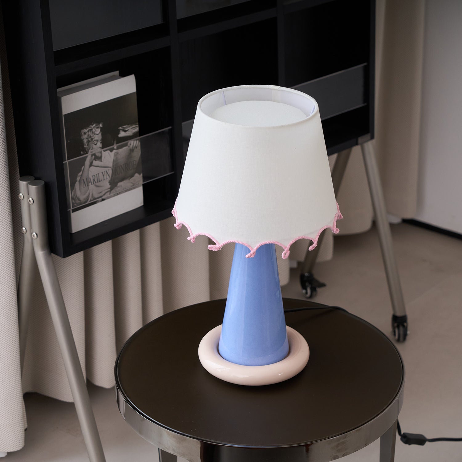 Rhett Modern Ceramic Table Lamp-Neutral Decor