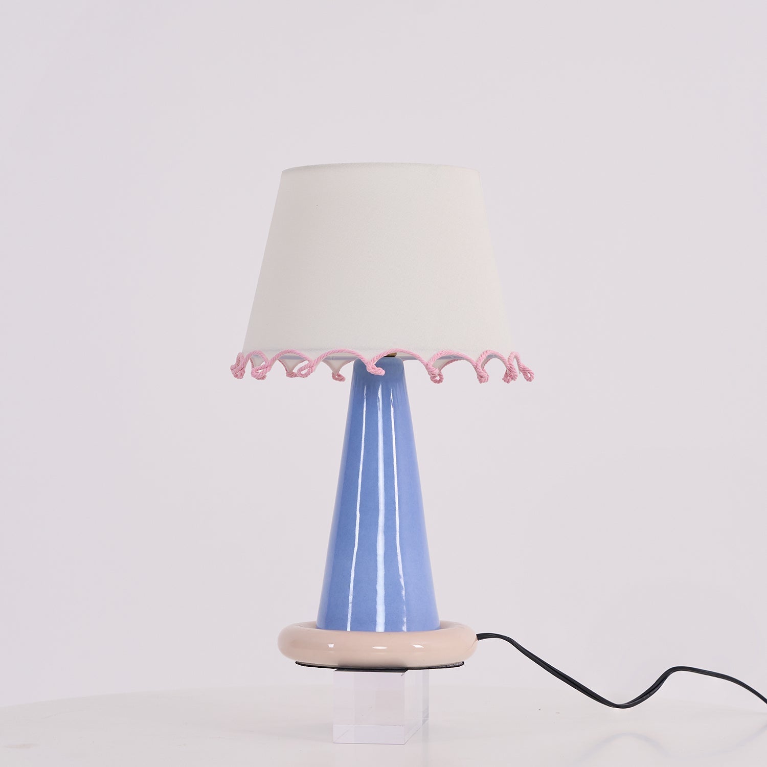 Rhett Modern Ceramic Table Lamp-Neutral Decor