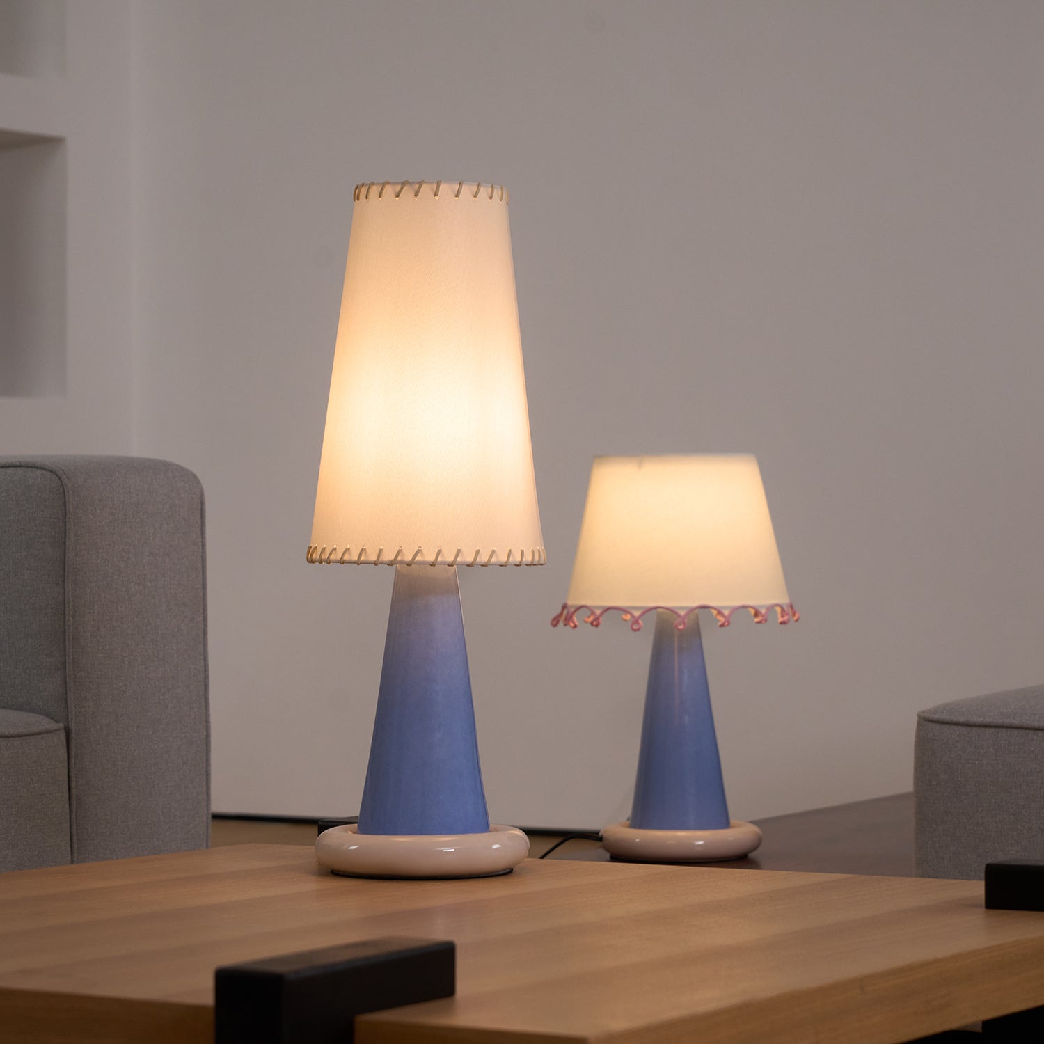 Rhett Modern Ceramic Table Lamp-Neutral Decor