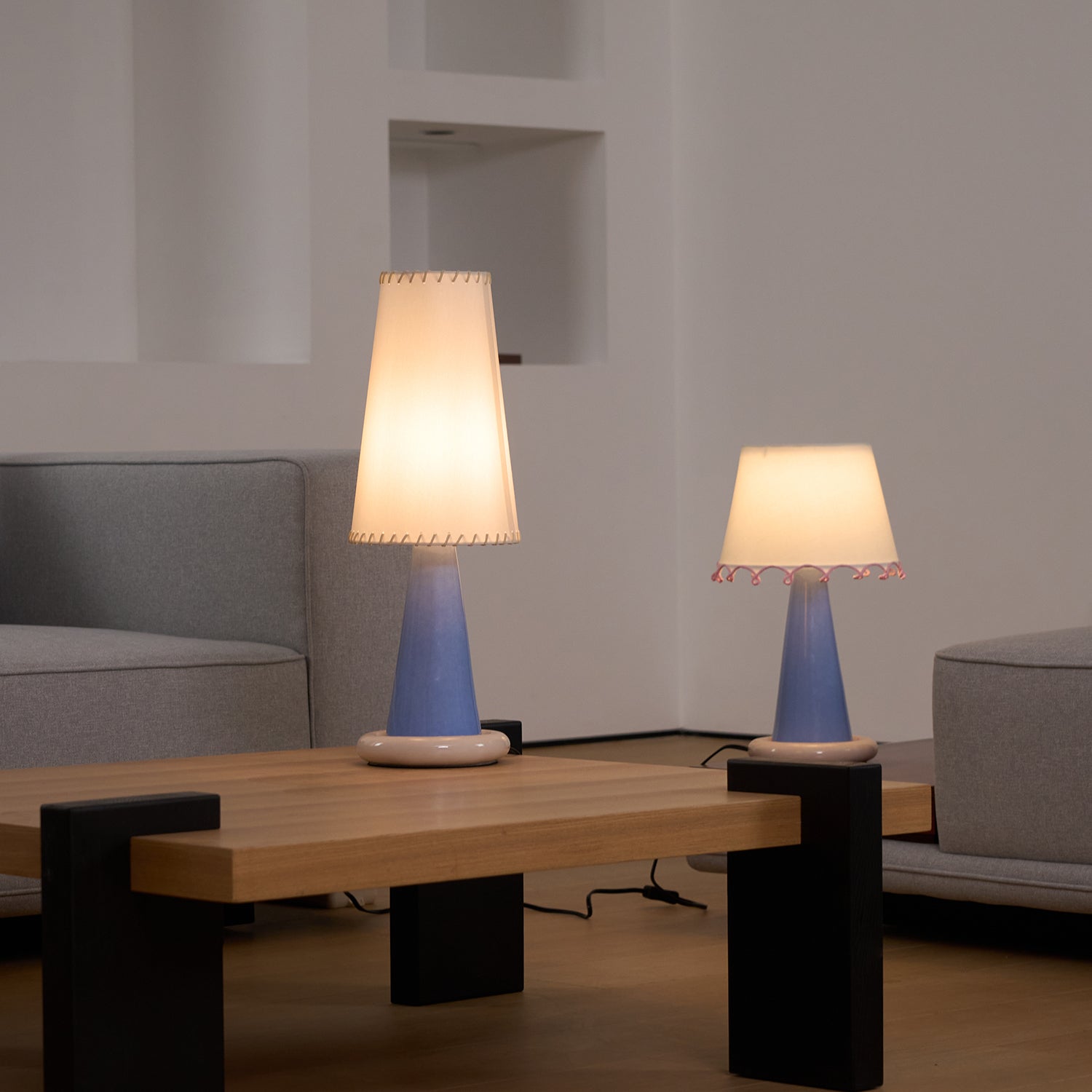 Rhett Modern Ceramic Table Lamp-Neutral Decor