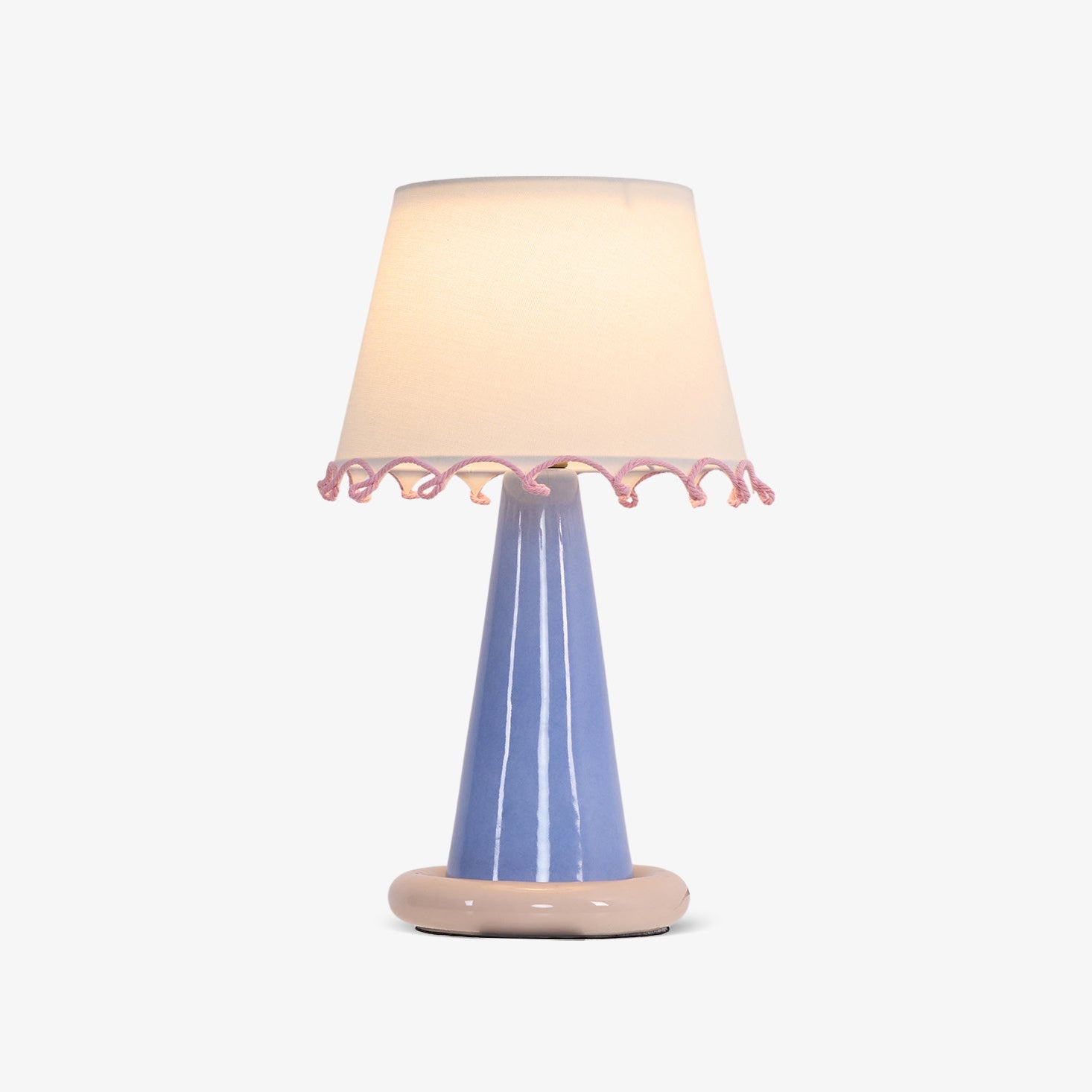 Rhett Modern Ceramic Table Lamp-Neutral Decor