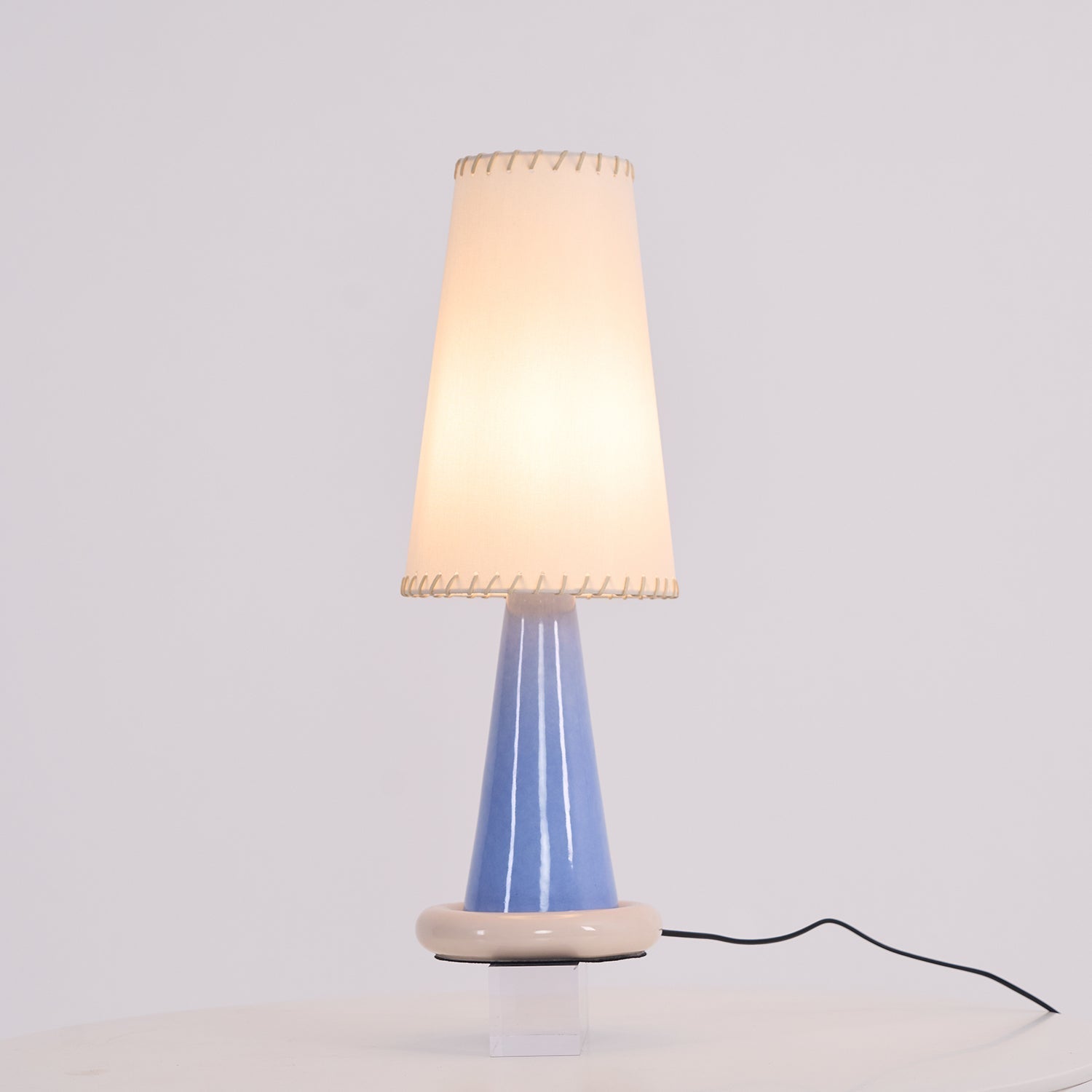 Rhett Modern Ceramic Table Lamp-Neutral Decor