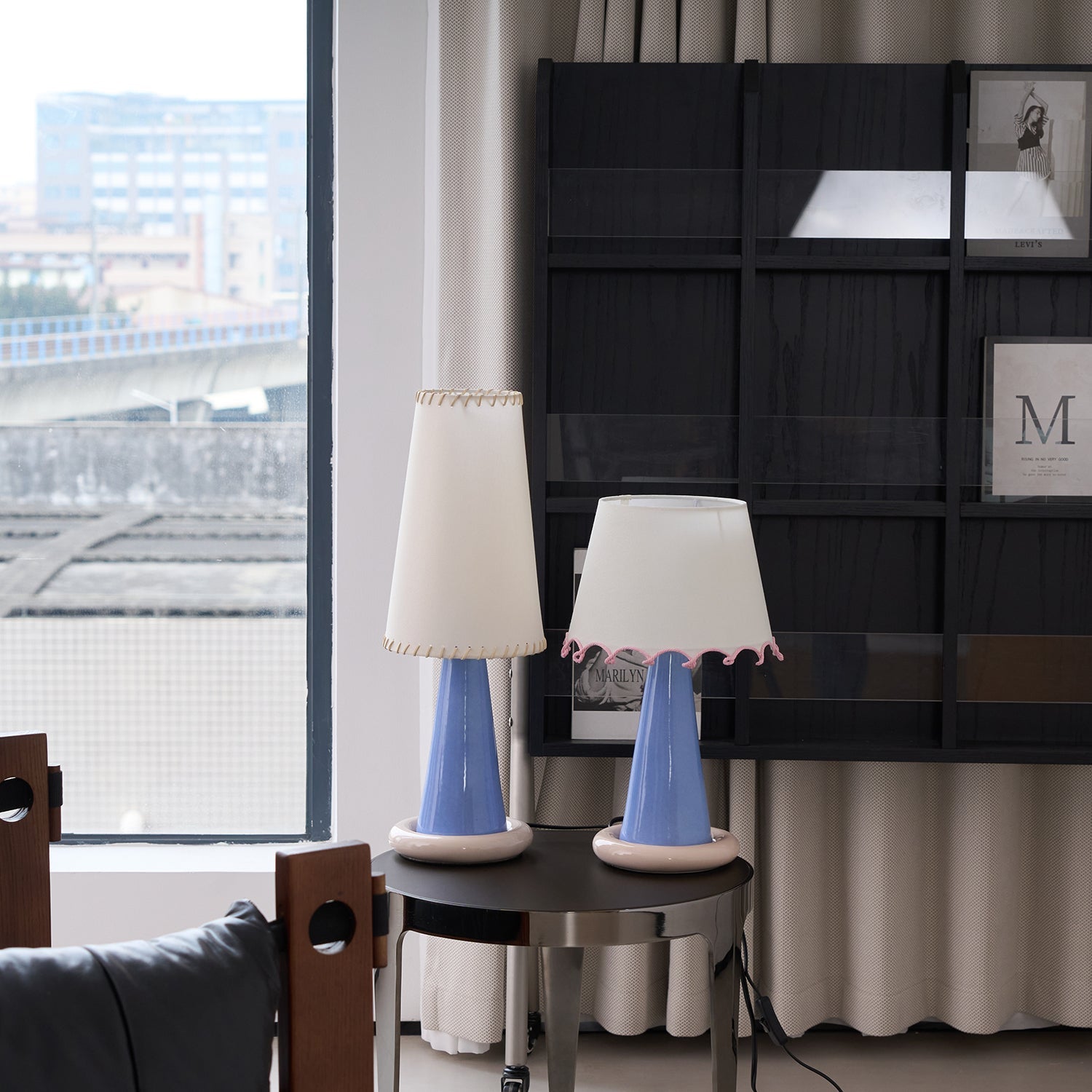 Rhett Modern Ceramic Table Lamp-Neutral Decor