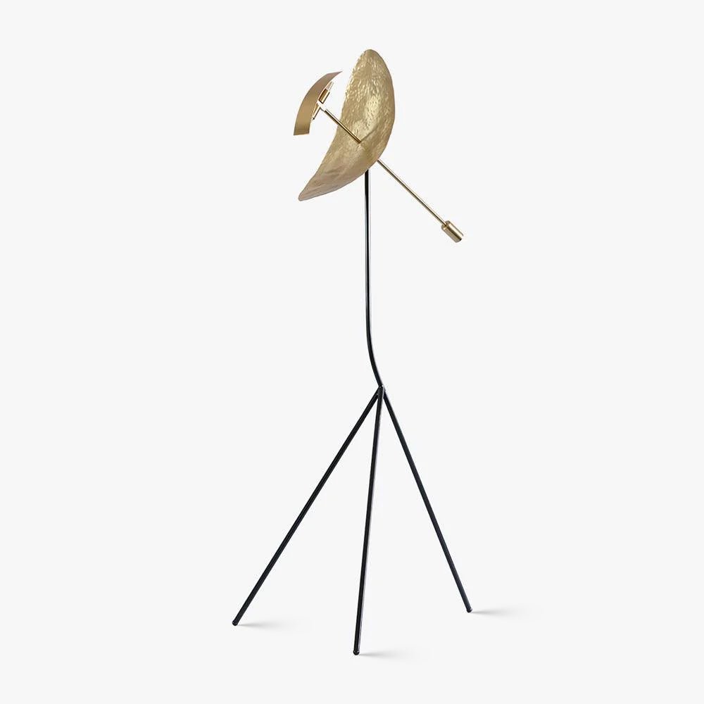 Aurelia Sculptural Floor Lamp-Neutral Decor
