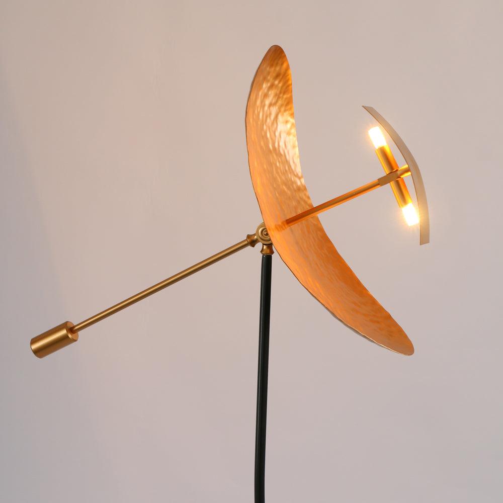 Aurelia Sculptural Floor Lamp-Neutral Decor