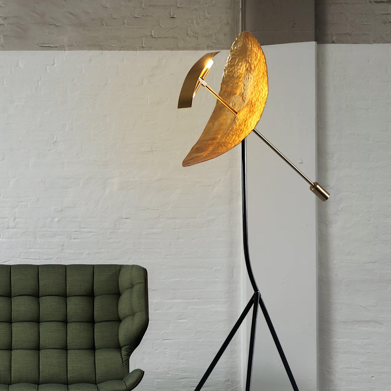 Aurelia Sculptural Floor Lamp-Neutral Decor