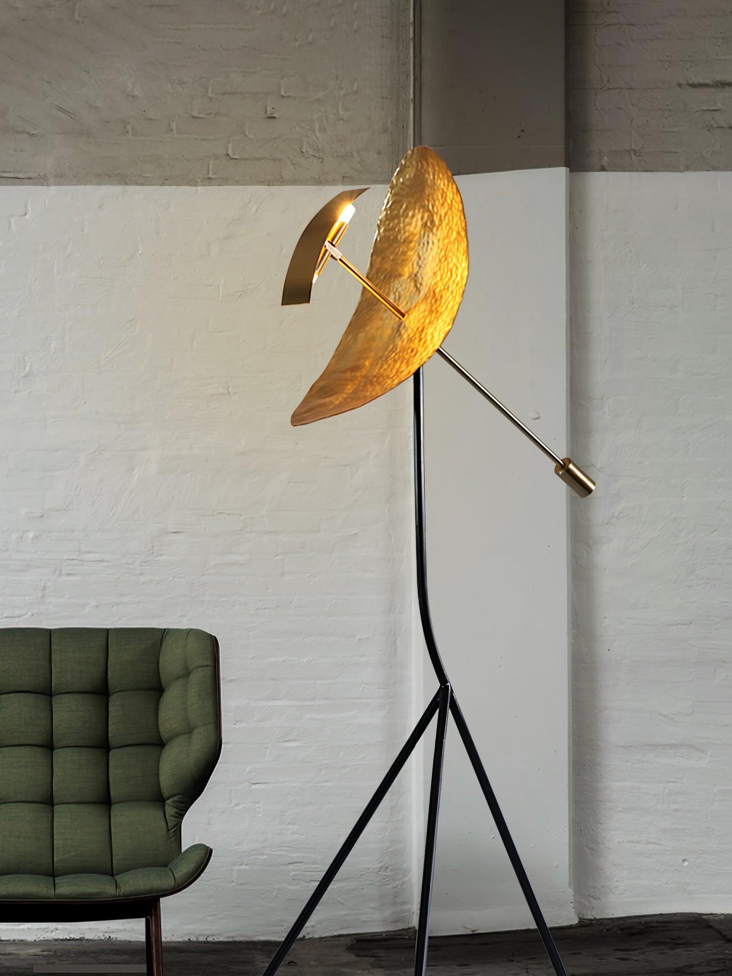 Aurelia Sculptural Floor Lamp-Neutral Decor