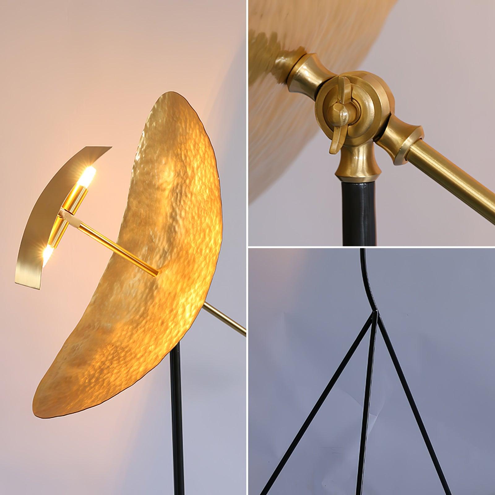 Aurelia Sculptural Floor Lamp-Neutral Decor
