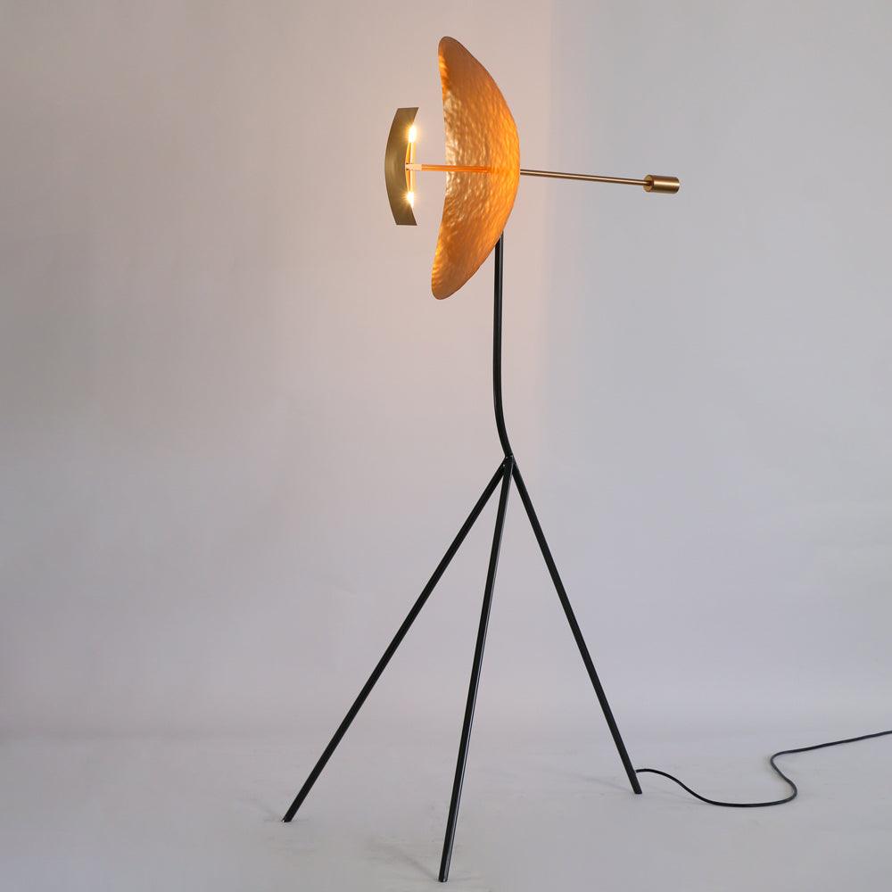 Aurelia Sculptural Floor Lamp-Neutral Decor