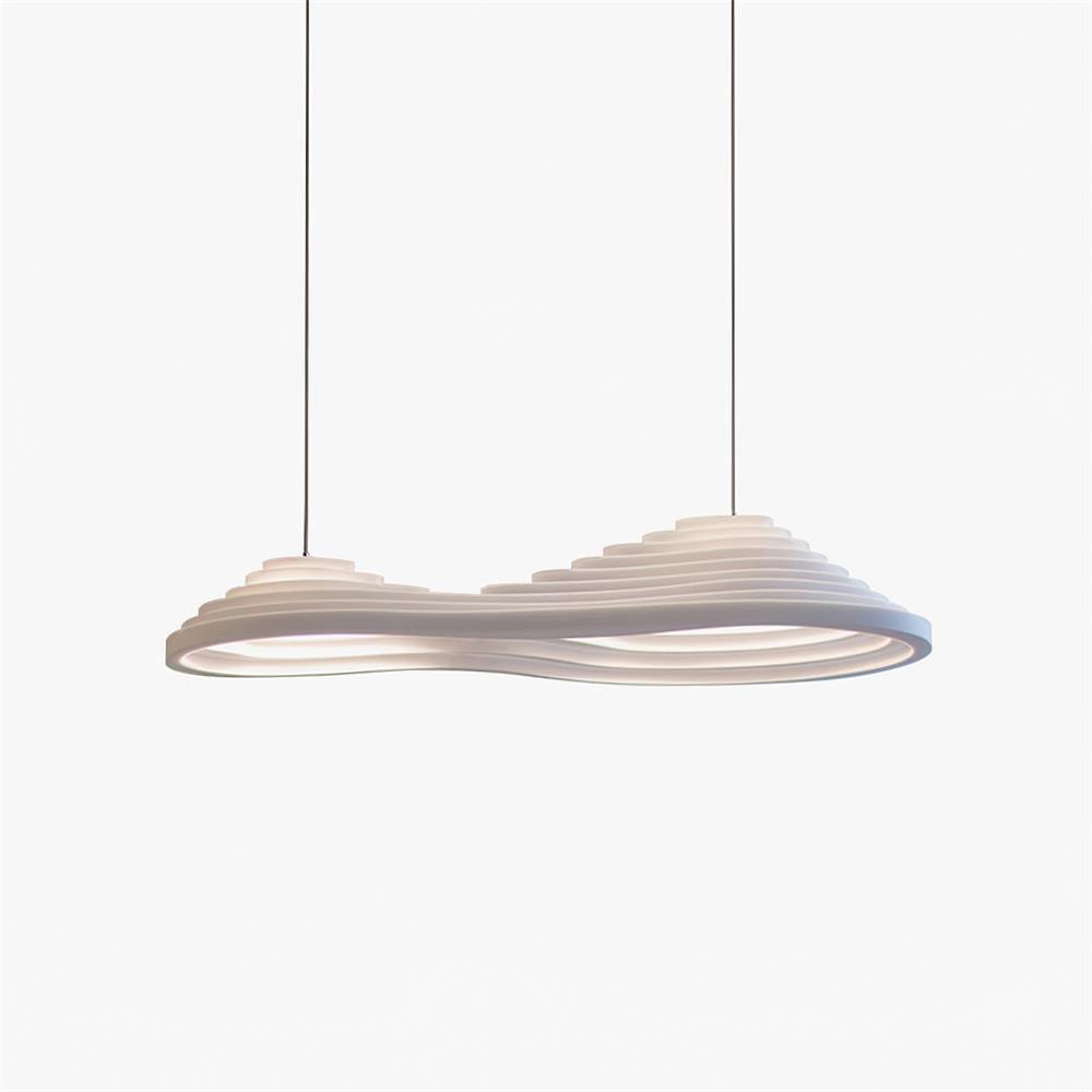 Molten Field Nordic Art Plastic Pendant Lamp-Neutral Decor