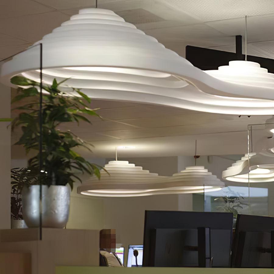 Molten Field Nordic Art Plastic Pendant Lamp-Neutral Decor