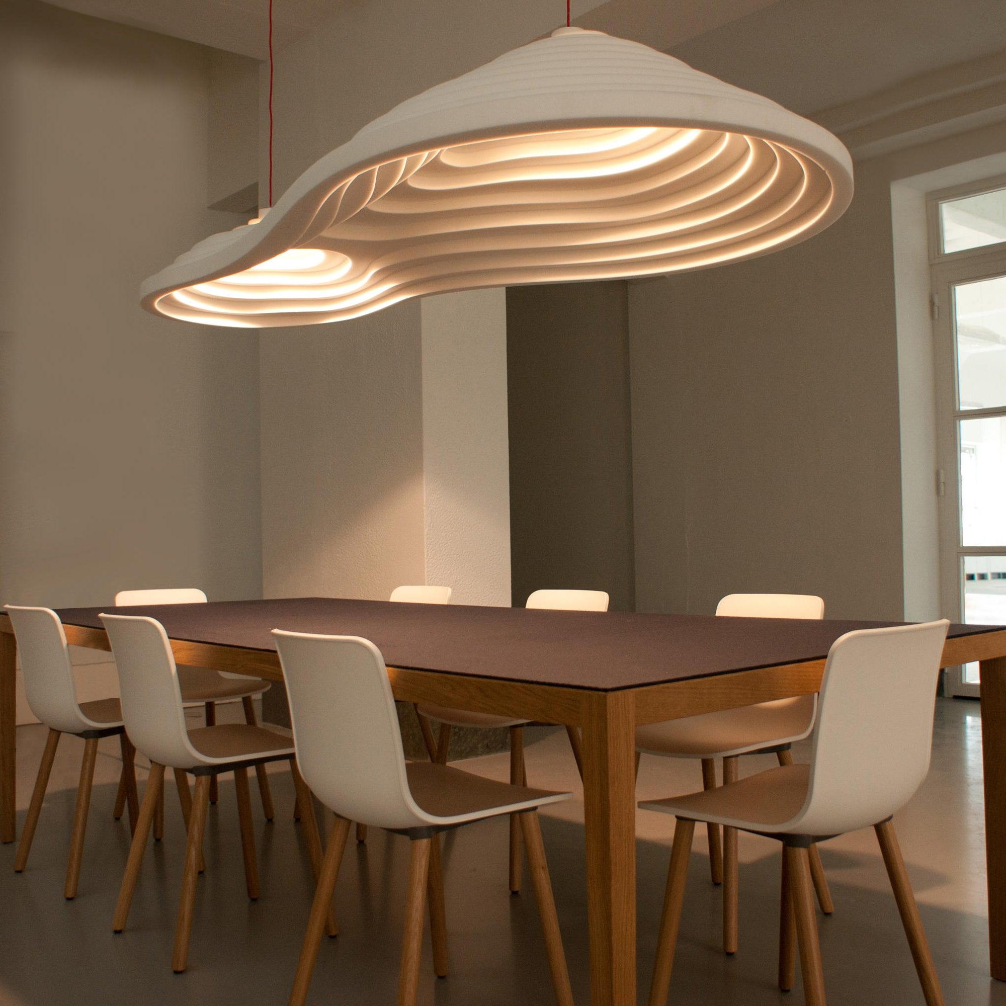 Deveny Minimalist Resin Pendant Lamp-Neutral Decor
