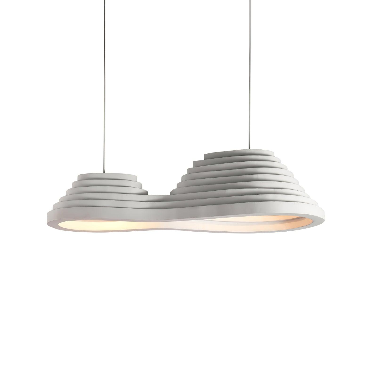 Deveny Minimalist Resin Pendant Lamp-Neutral Decor