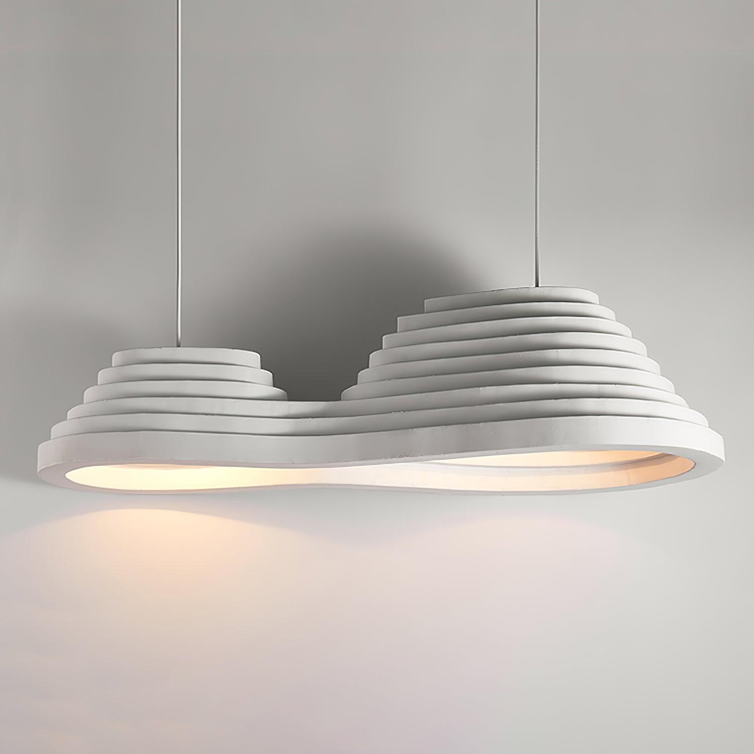 Deveny Minimalist Resin Pendant Lamp-Neutral Decor