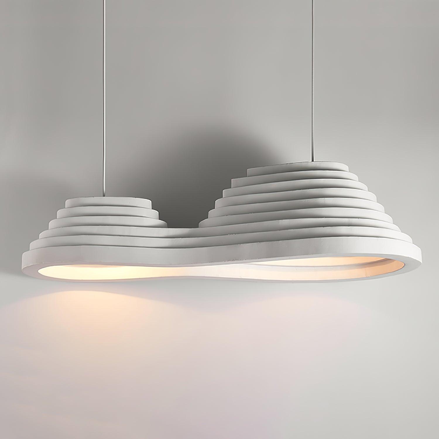 Deveny Minimalist Resin Pendant Lamp-Neutral Decor