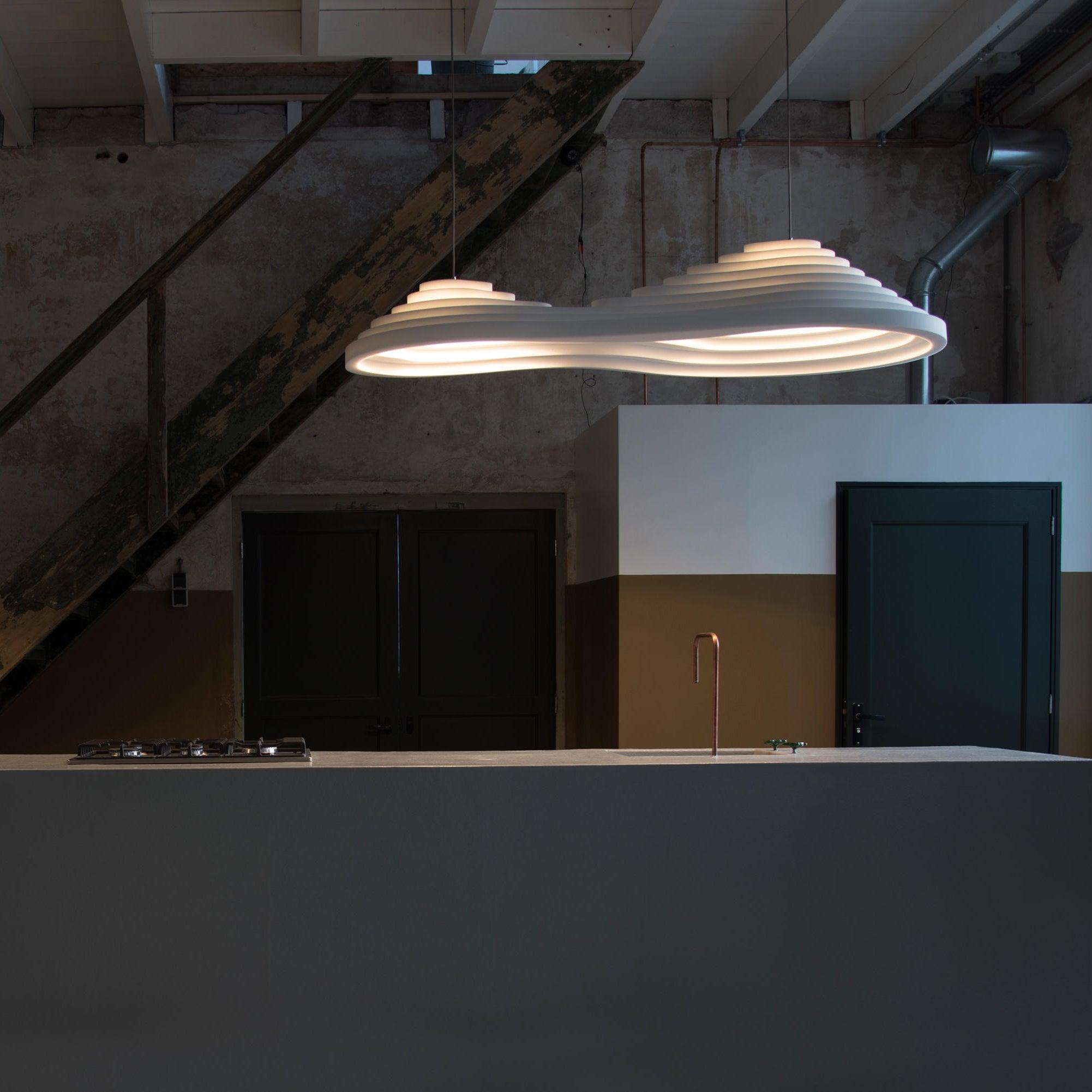 Deveny Minimalist Resin Pendant Lamp-Neutral Decor