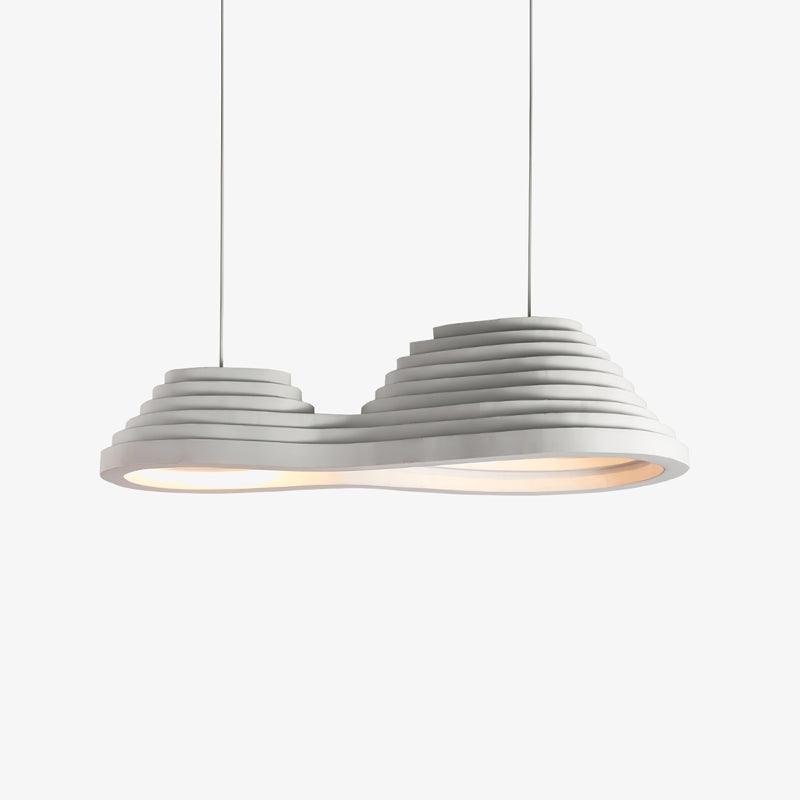 Deveny Minimalist Resin Pendant Lamp-Neutral Decor