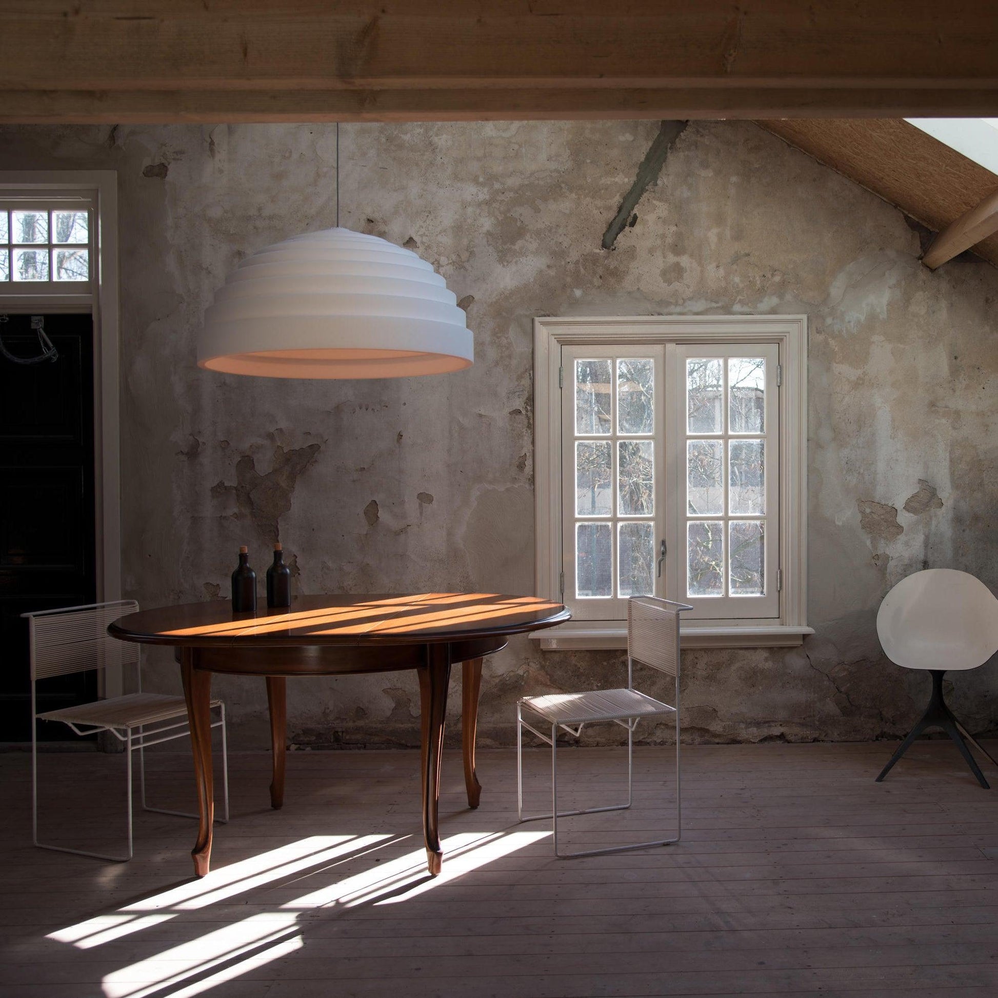 Deveny Minimalist Resin Pendant Lamp-Neutral Decor