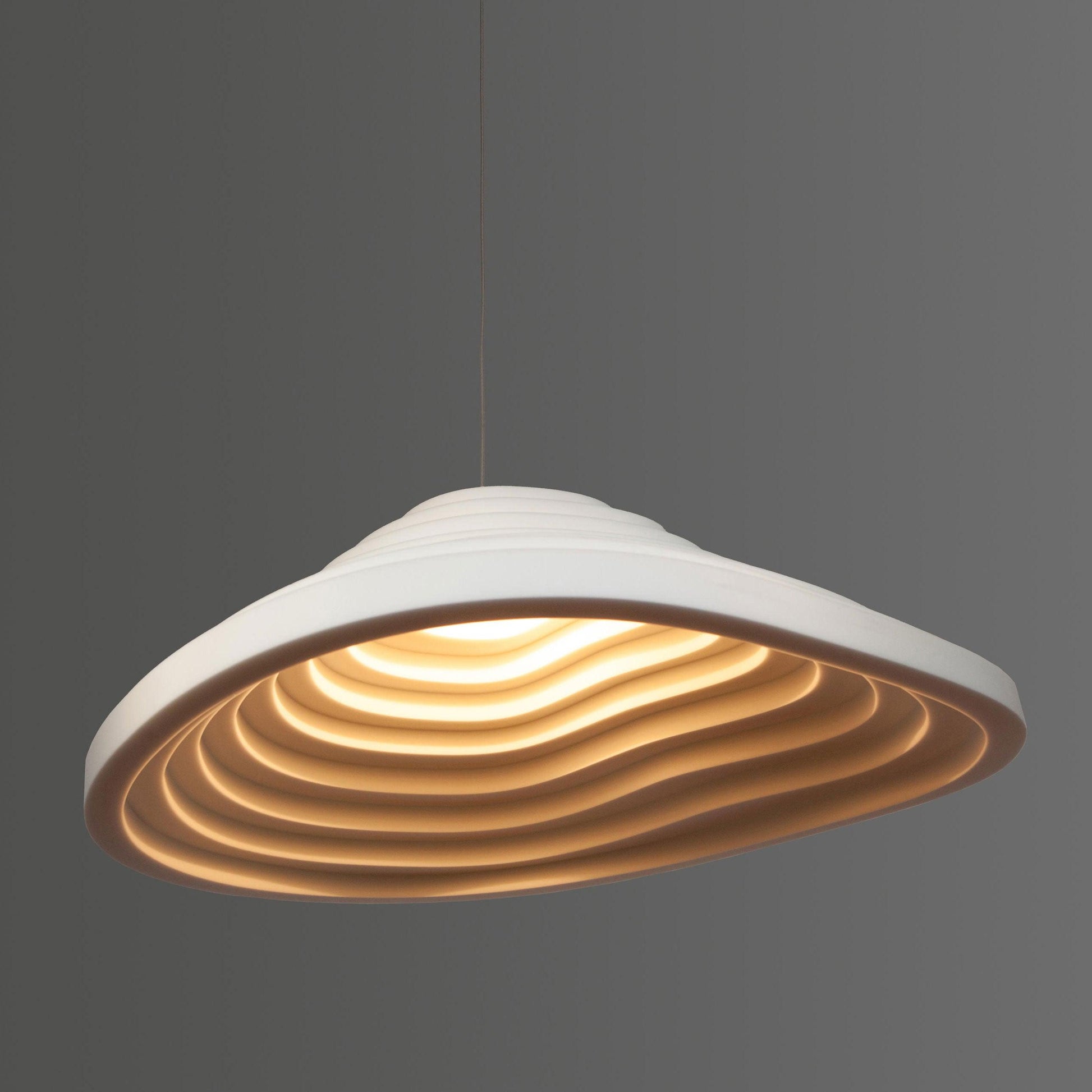 Lisken Nordic Art Field Resin Pendant Lamps-Neutral Decor