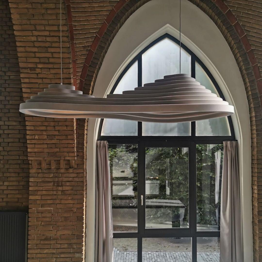Lisken Nordic Art Field Resin Pendant Lamps-Neutral Decor