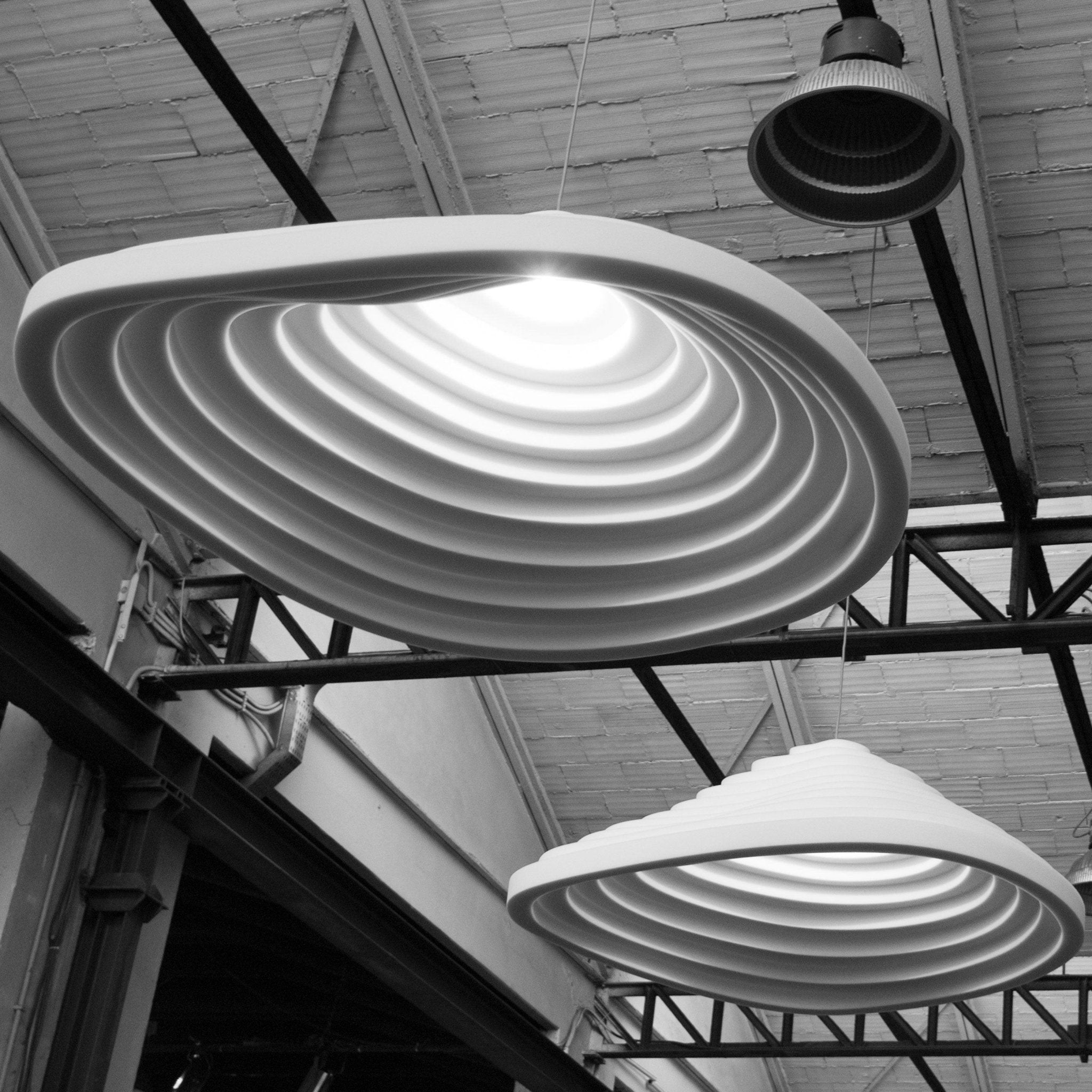 Lisken Nordic Art Field Resin Pendant Lamps-Neutral Decor