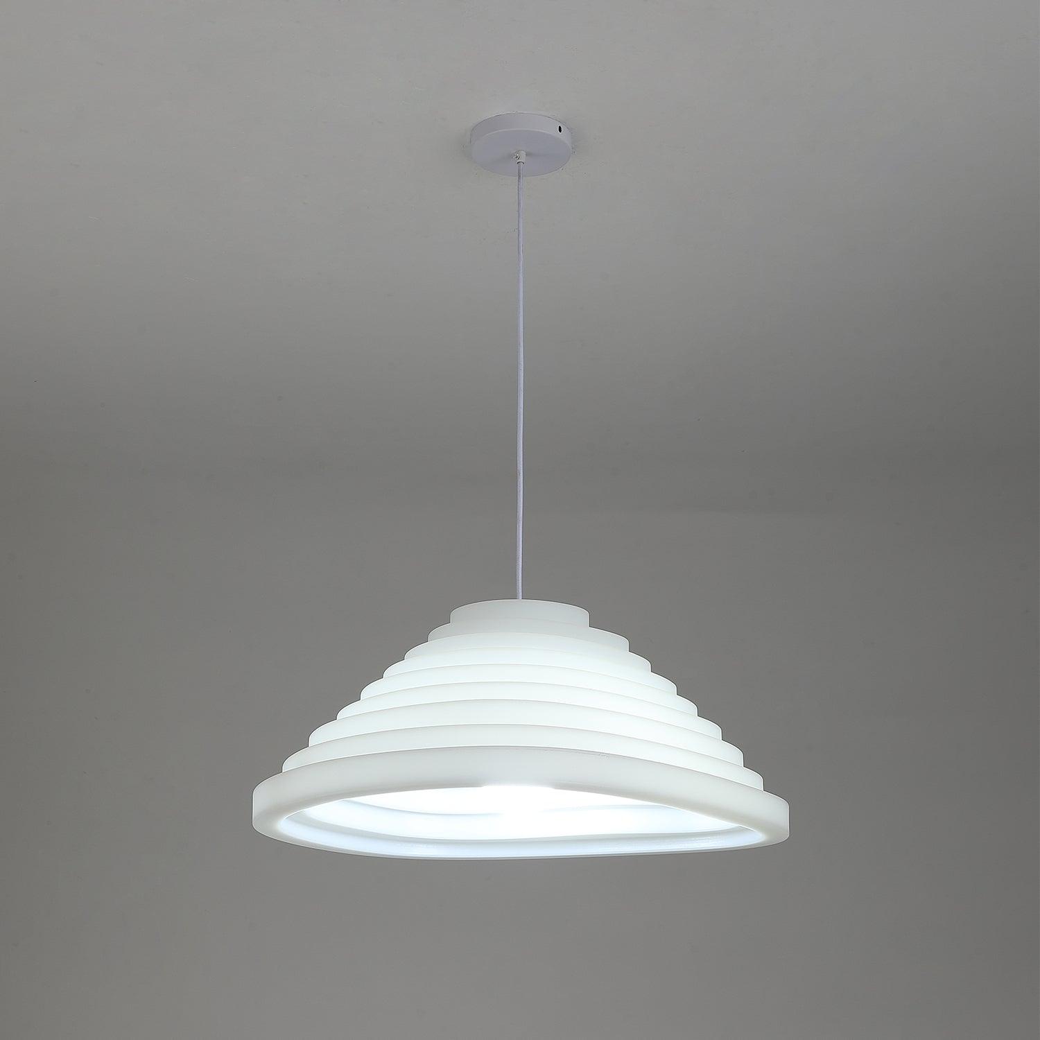 Molten Field Nordic Art Plastic Pendant Lamp-Neutral Decor
