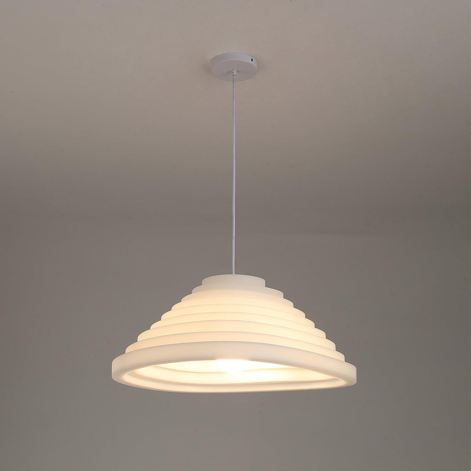 Molten Field Nordic Art Plastic Pendant Lamp-Neutral Decor