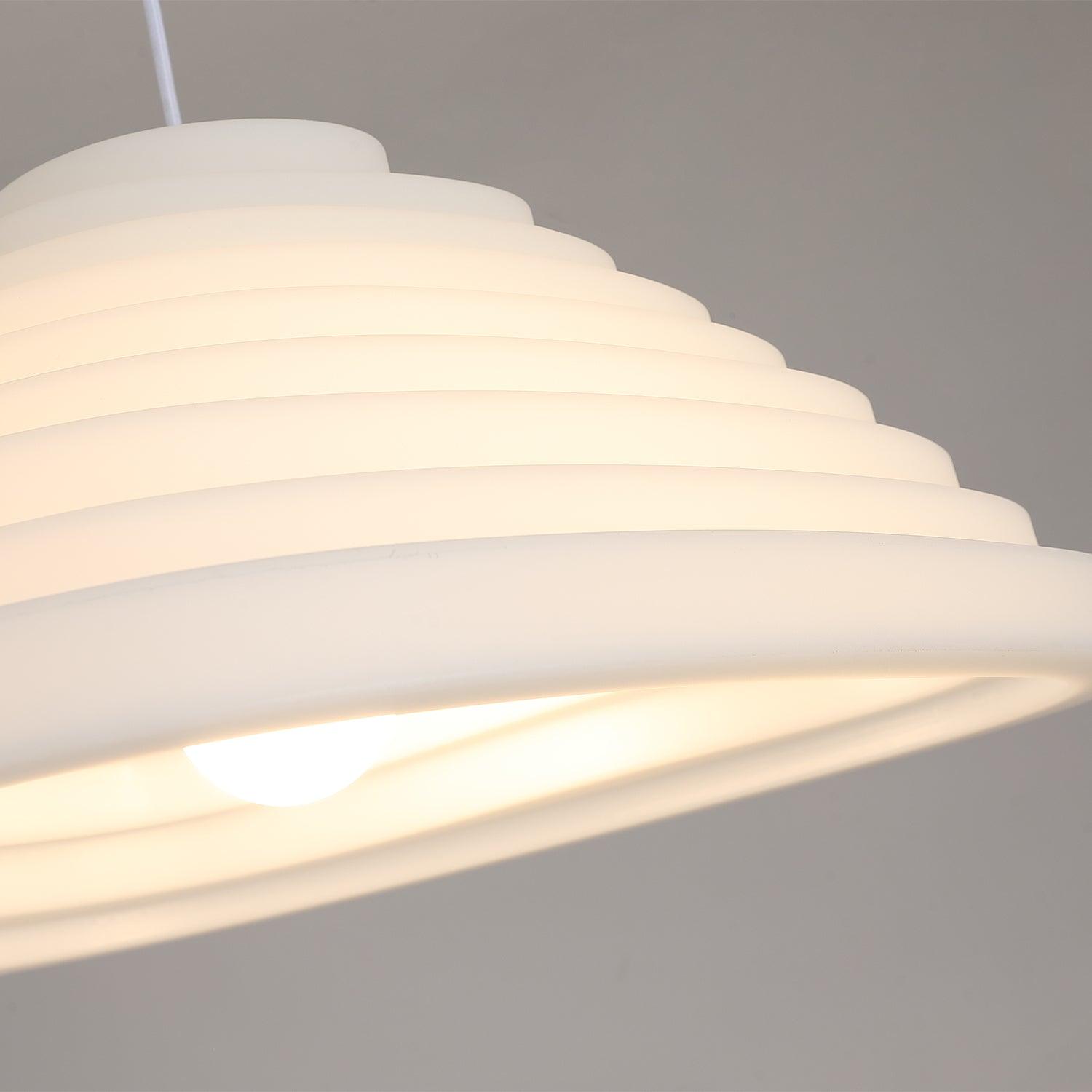 Molten Field Nordic Art Plastic Pendant Lamp-Neutral Decor
