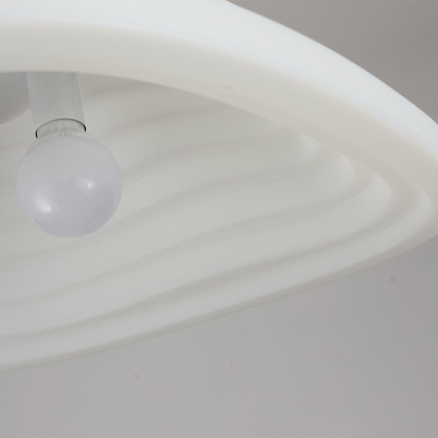 Molten Field Nordic Art Plastic Pendant Lamp-Neutral Decor