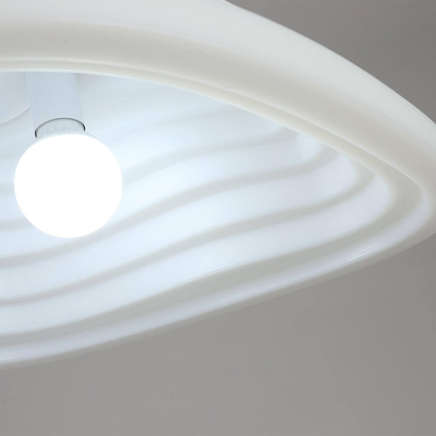 Molten Field Nordic Art Plastic Pendant Lamp-Neutral Decor